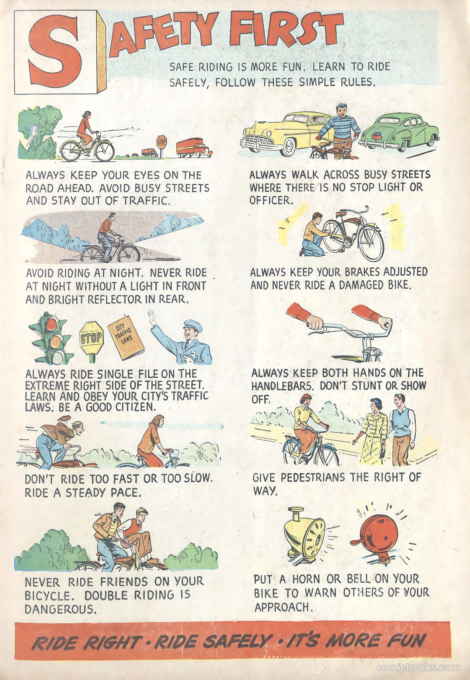 Schwinn Bicycle Book #nn (1949) — page 17 of 33