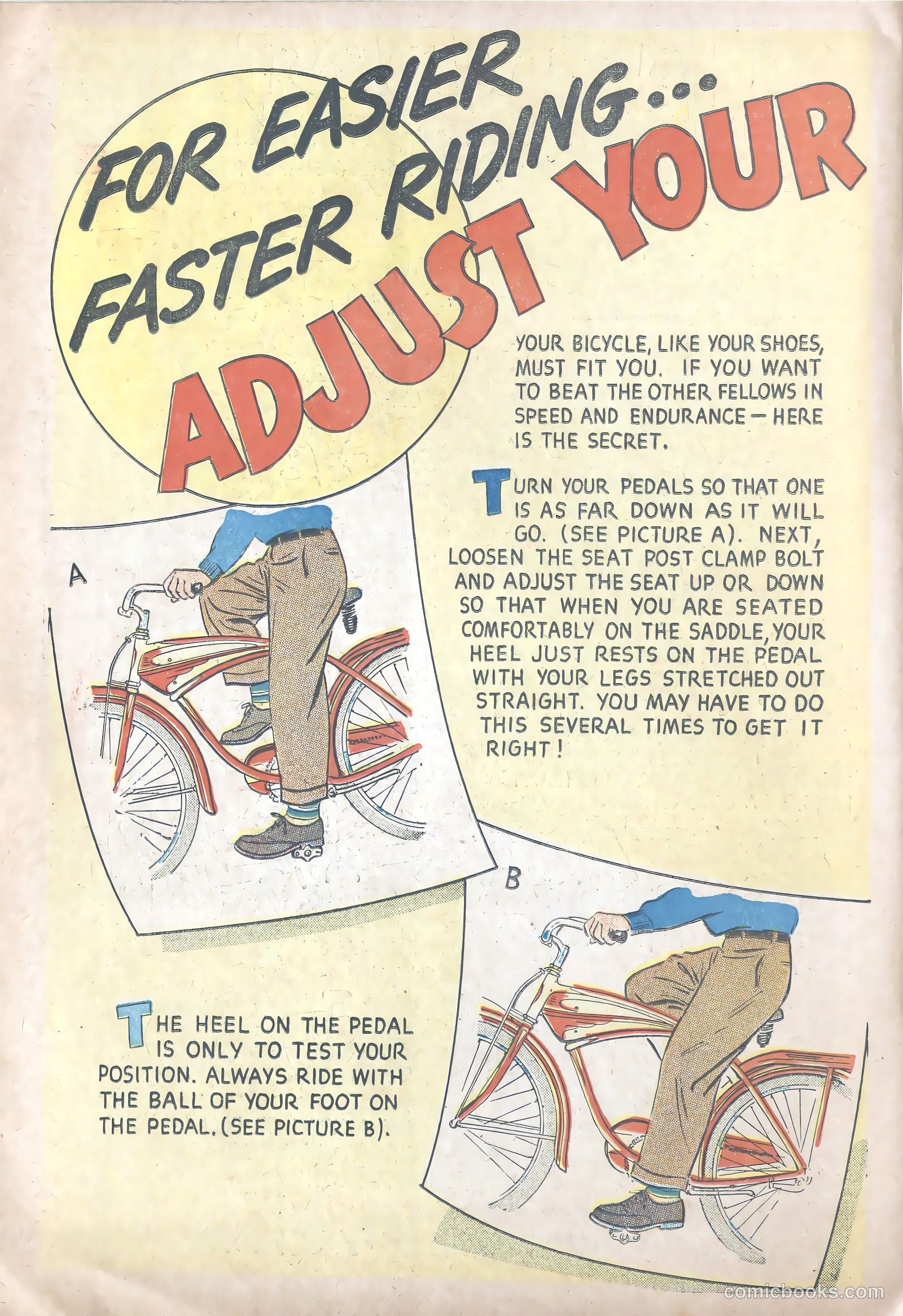 Schwinn Bicycle Book #nn (1949) — page 18 of 33