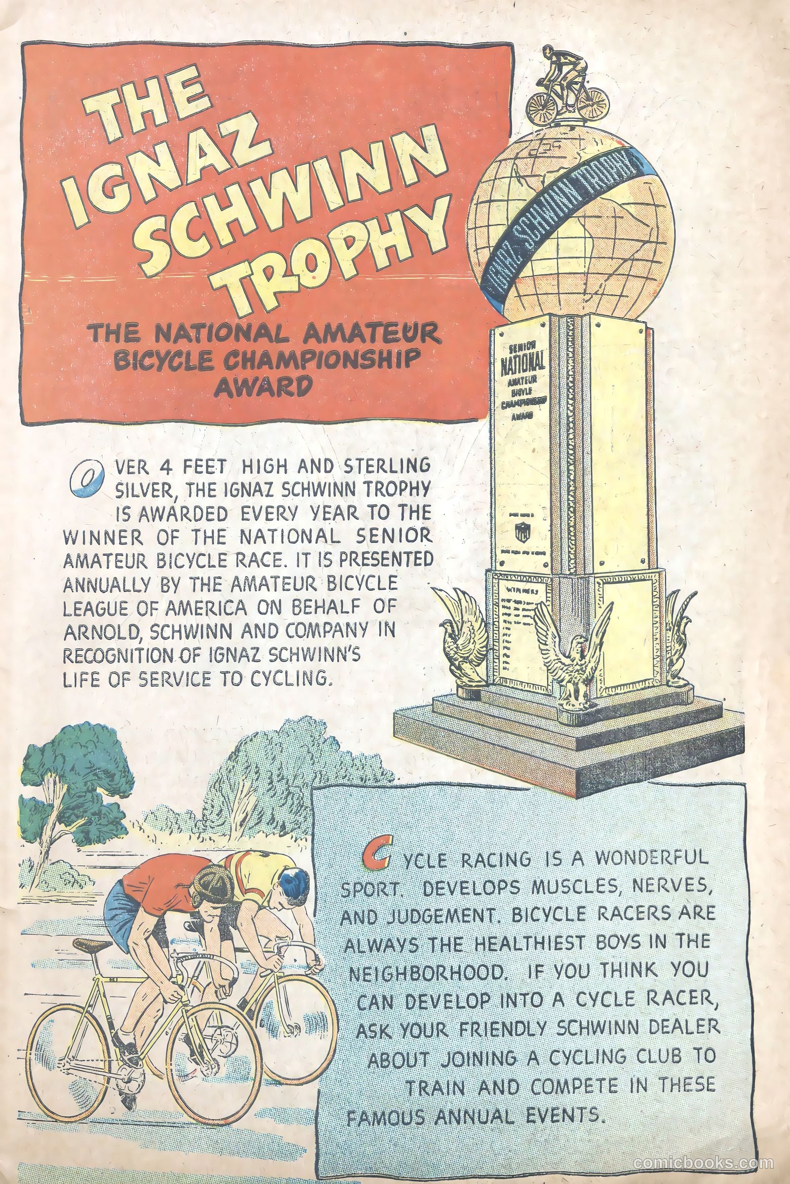 Schwinn Bicycle Book #nn (1949) — page 30 of 33