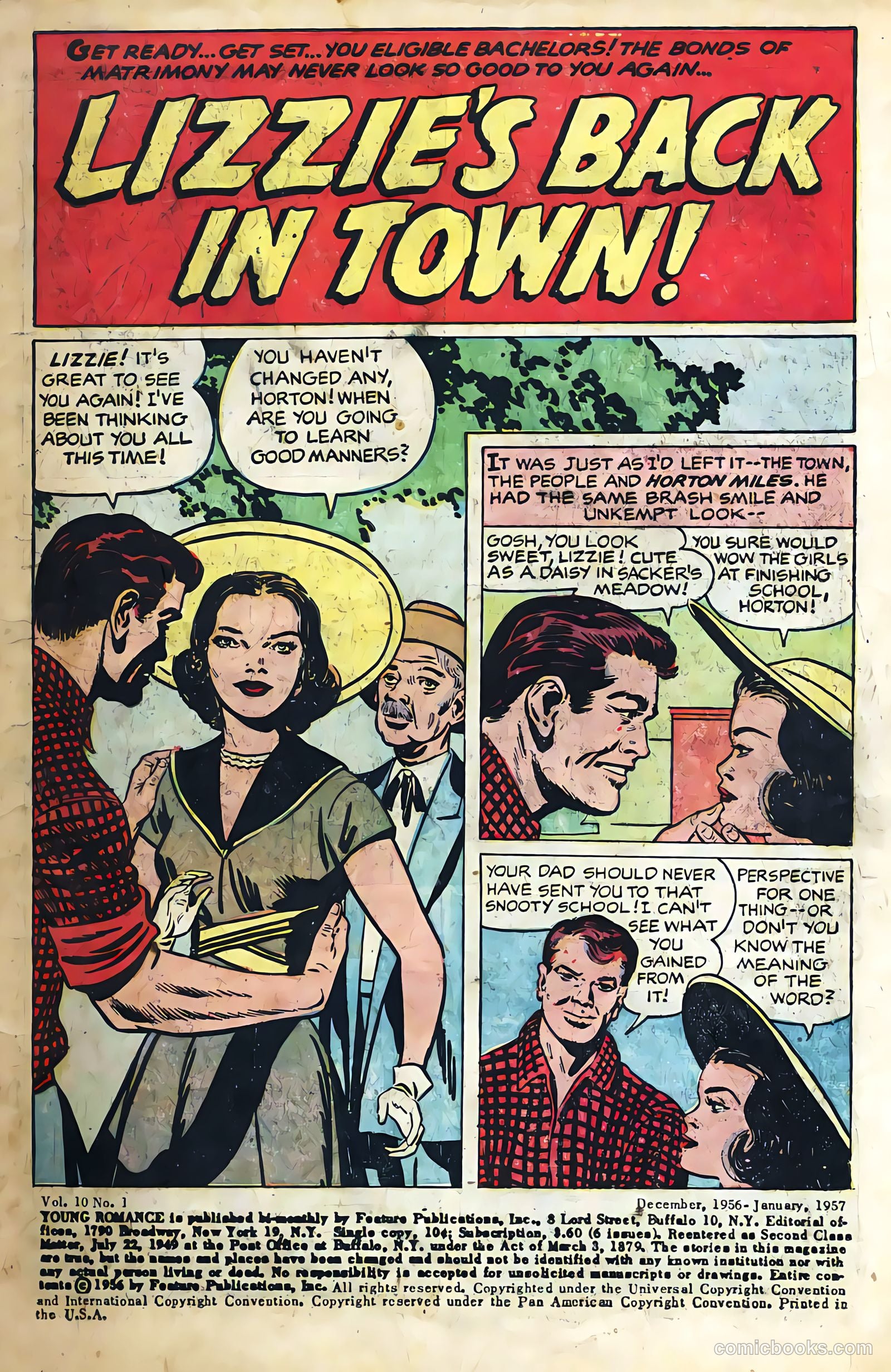 Young Romance #85 (1953) — page 3 of 36