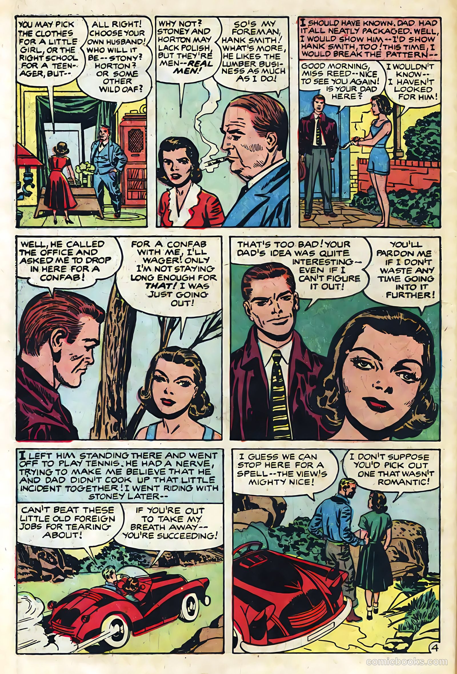 Young Romance #85 (1953) — page 6 of 36