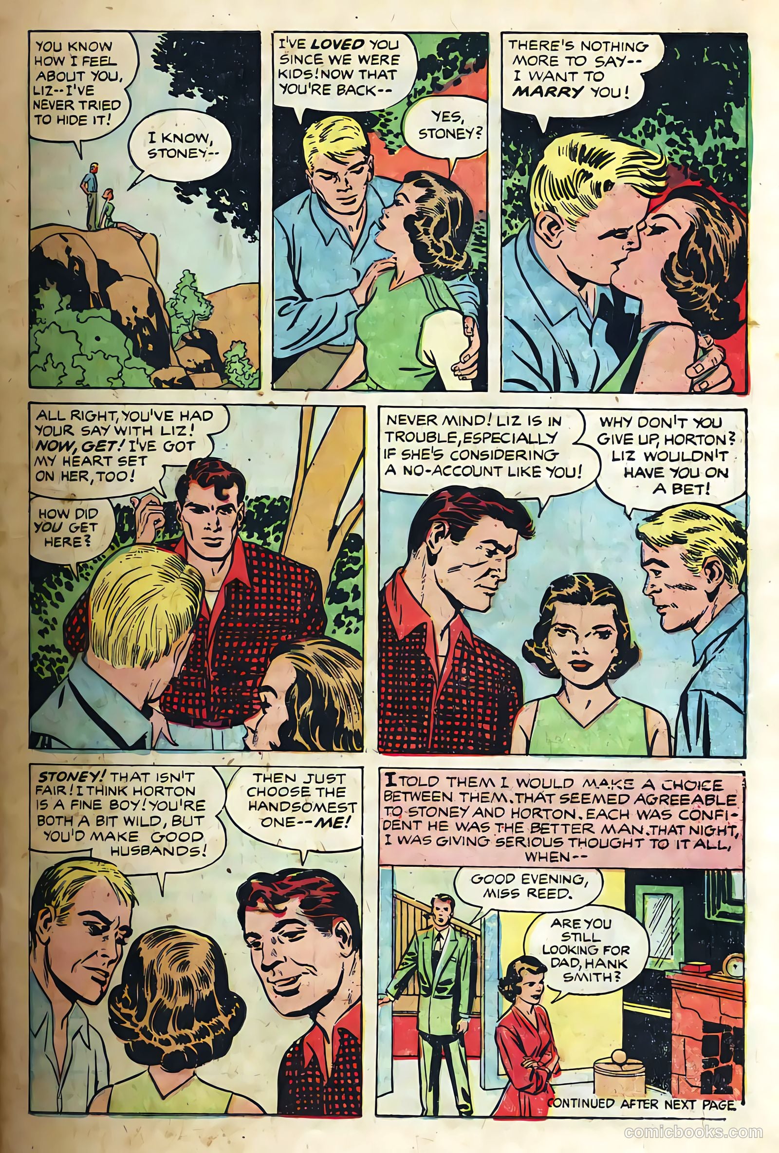 Young Romance #85 (1953) — page 7 of 36