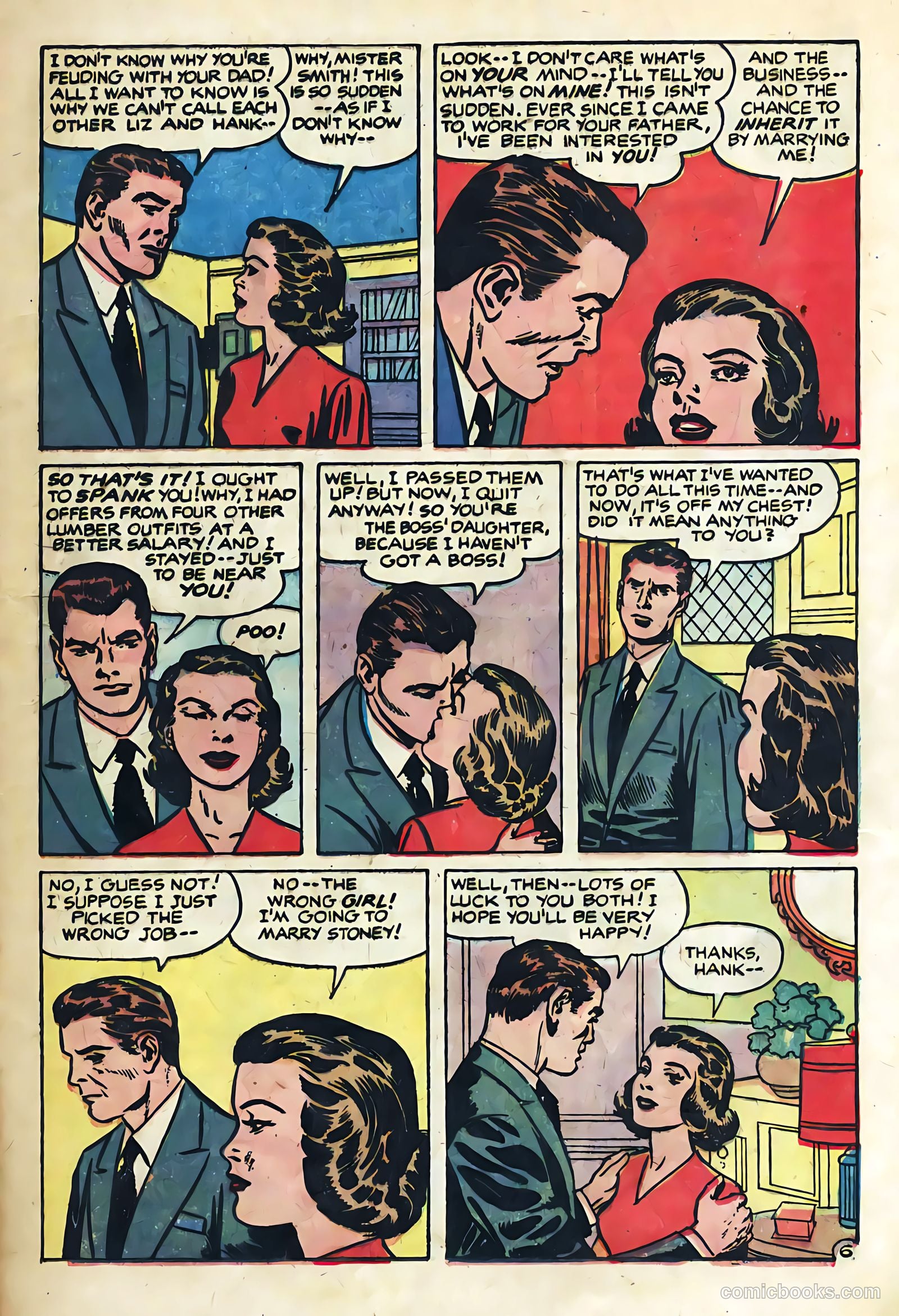 Young Romance #85 (1953) — page 9 of 36
