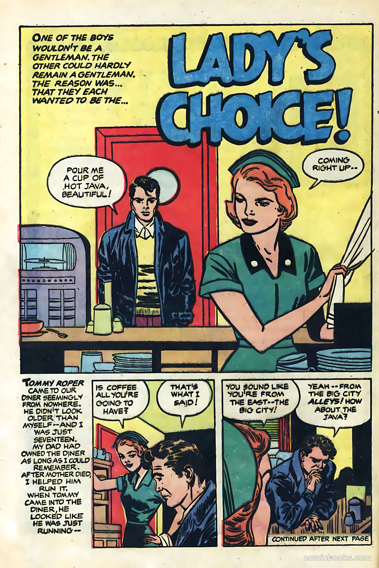 Young Romance #85 (1953) — page 12 of 36