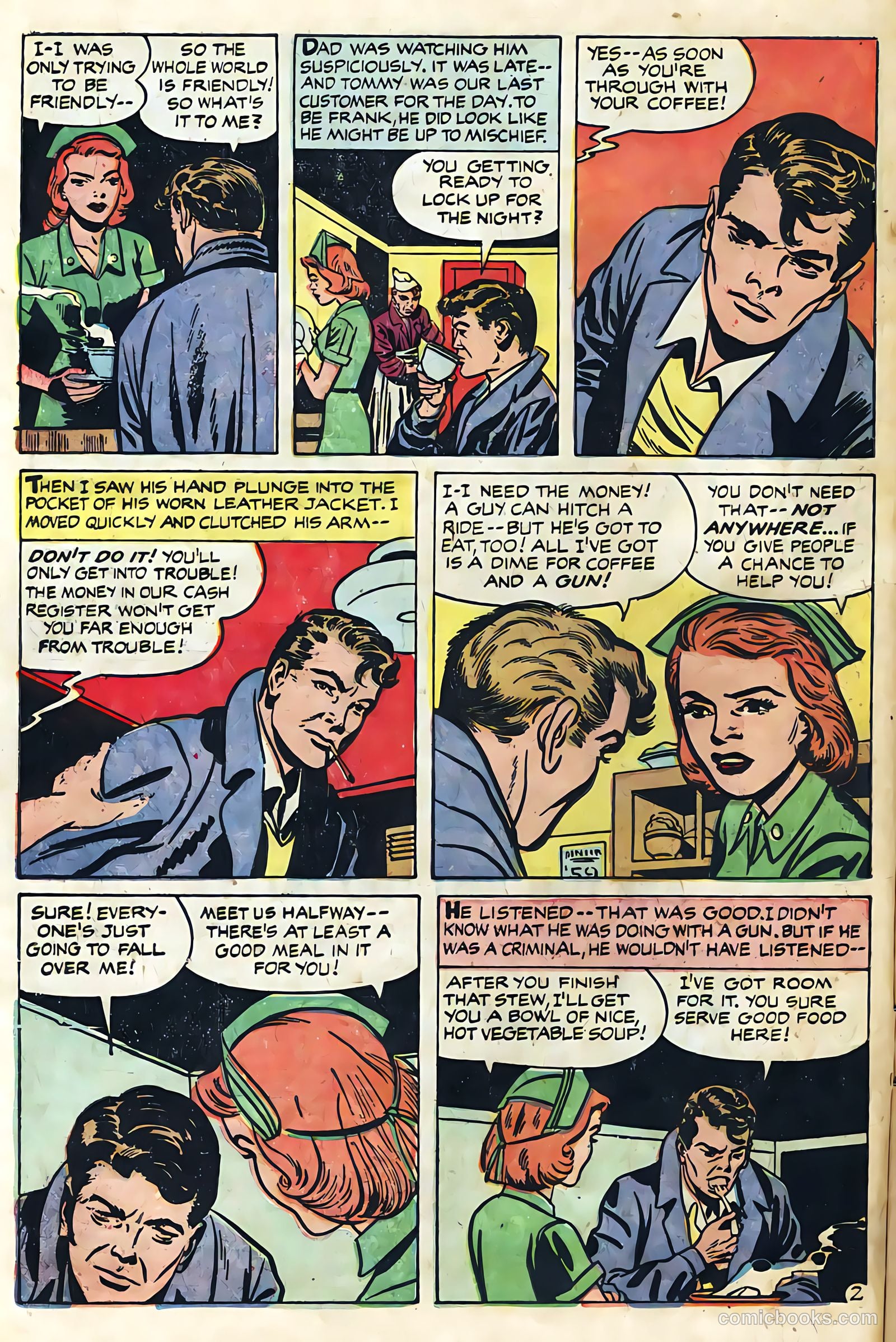 Young Romance #85 (1953) — page 14 of 36