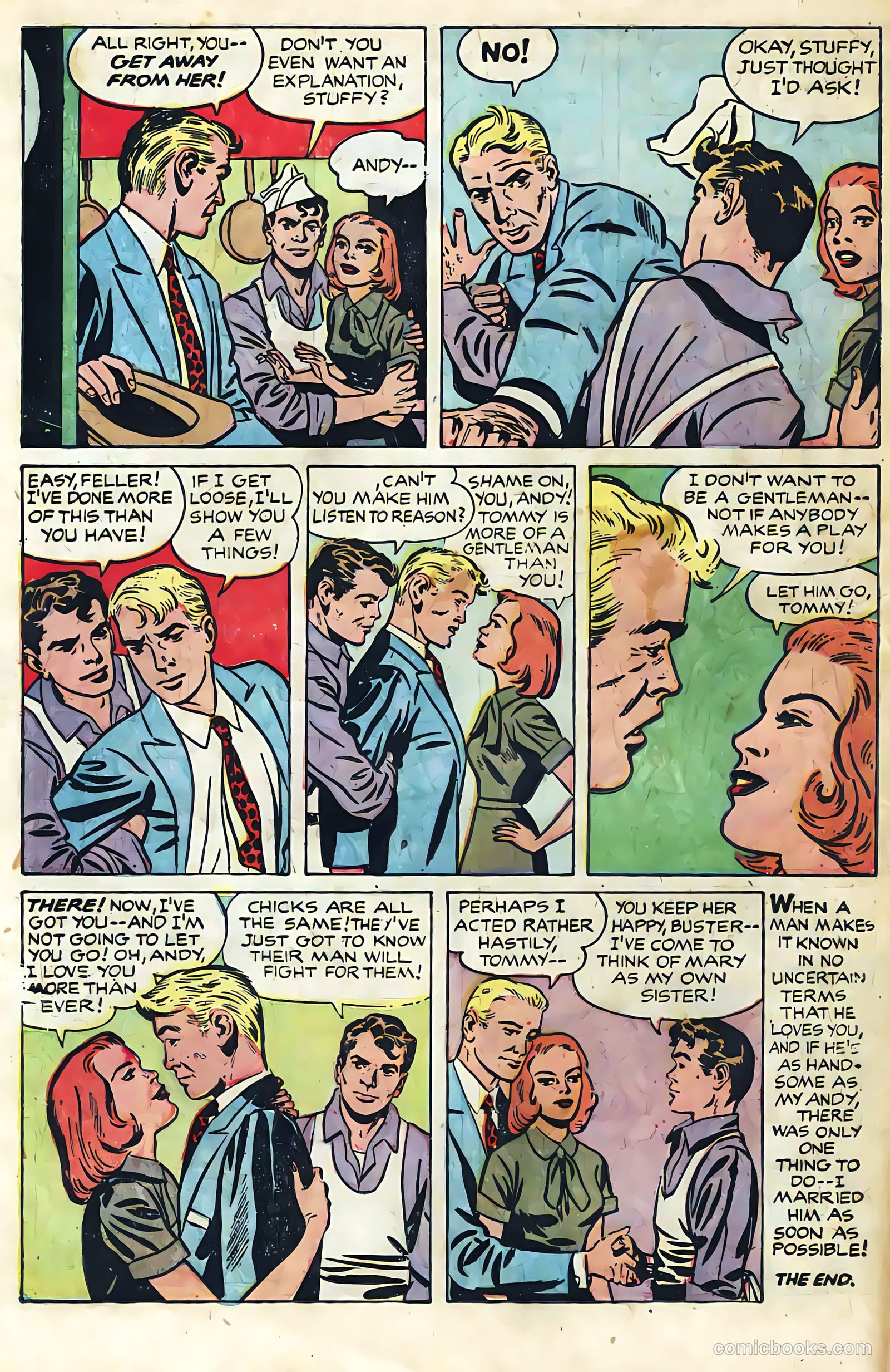 Young Romance #85 (1953) — page 18 of 36