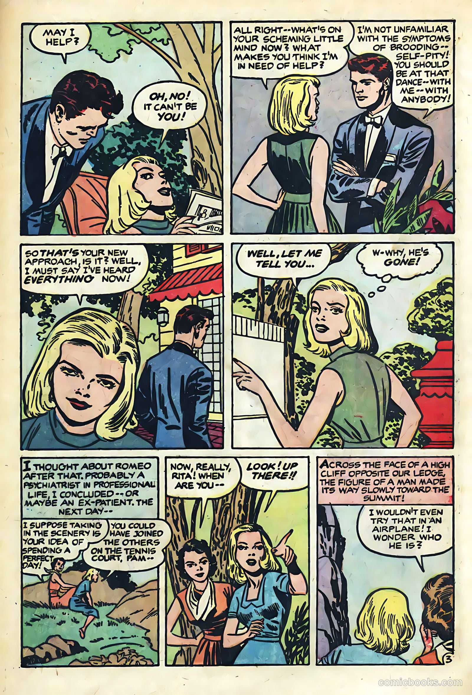 Young Romance #85 (1953) — page 21 of 36