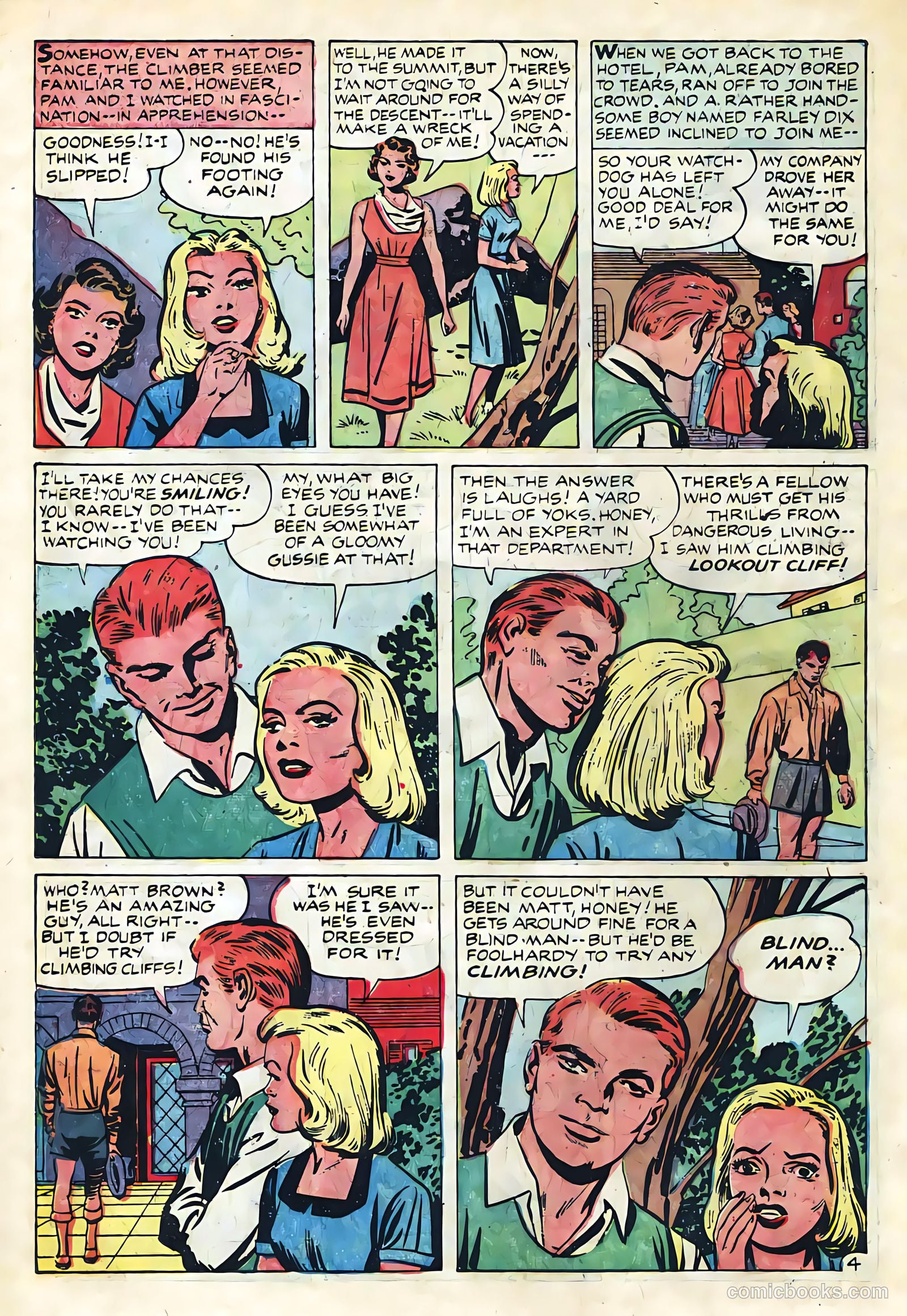Young Romance #85 (1953) — page 22 of 36