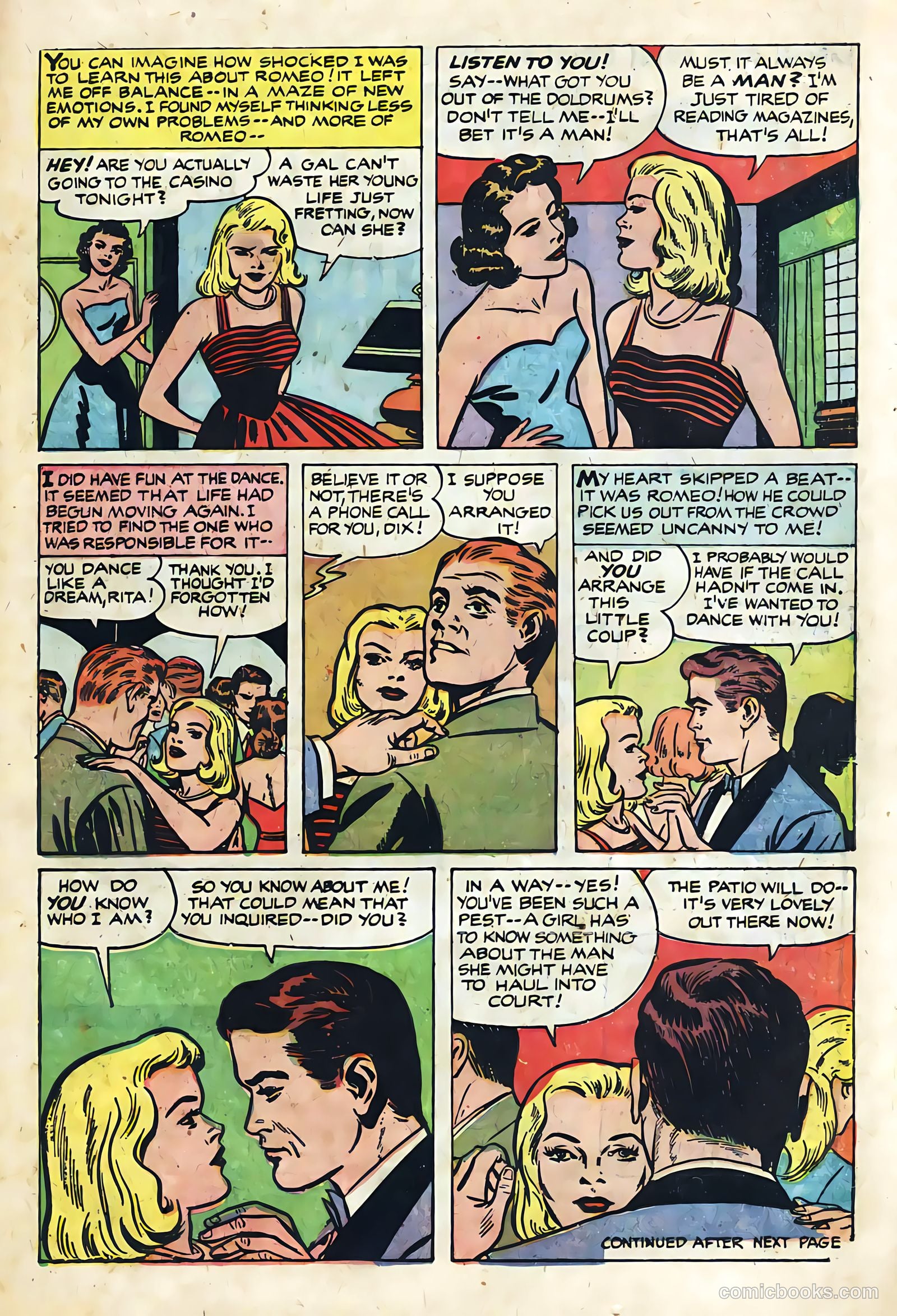 Young Romance #85 (1953) — page 23 of 36