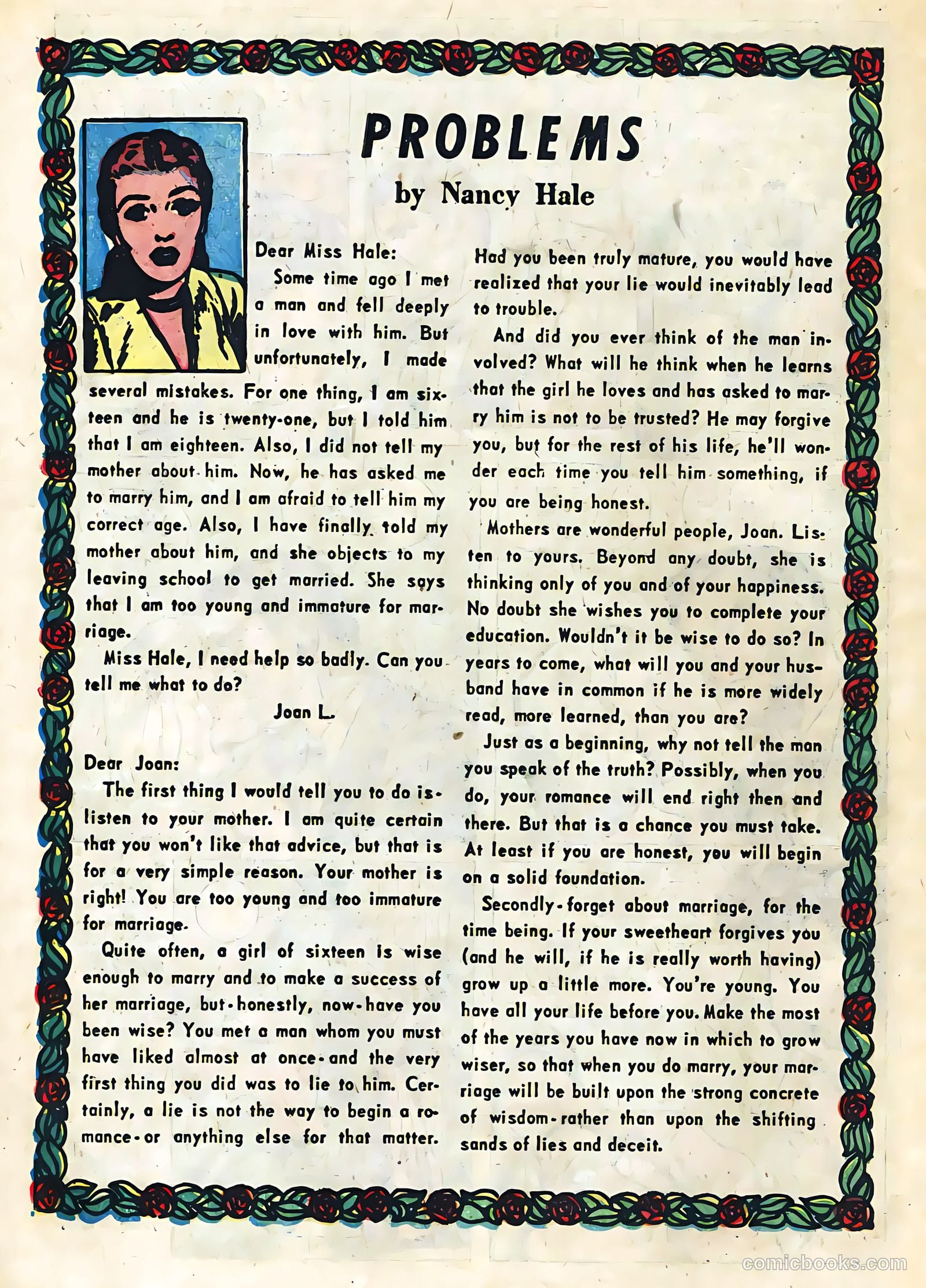 Young Romance #85 (1953) — page 26 of 36