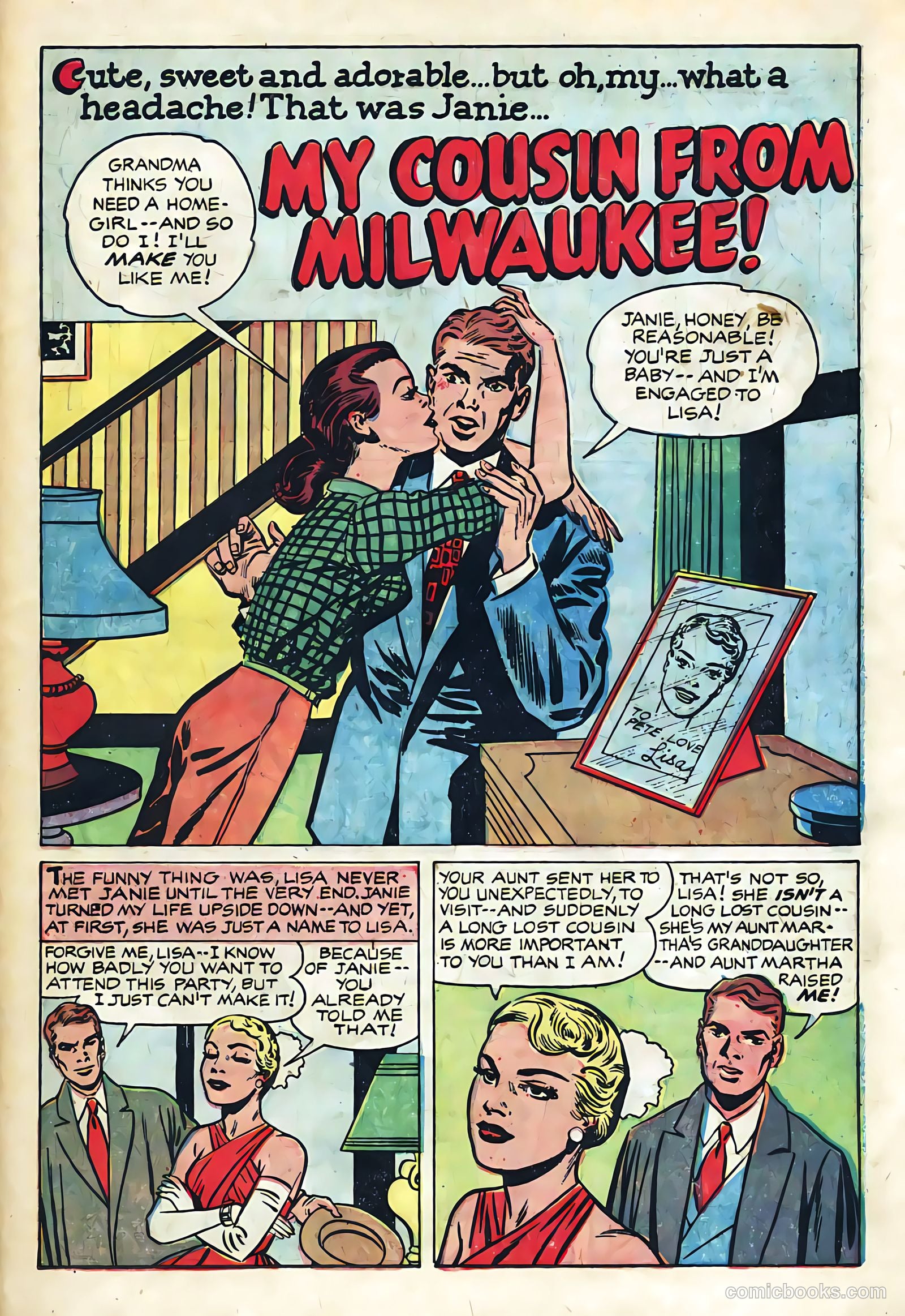 Young Romance #85 (1953) — page 27 of 36