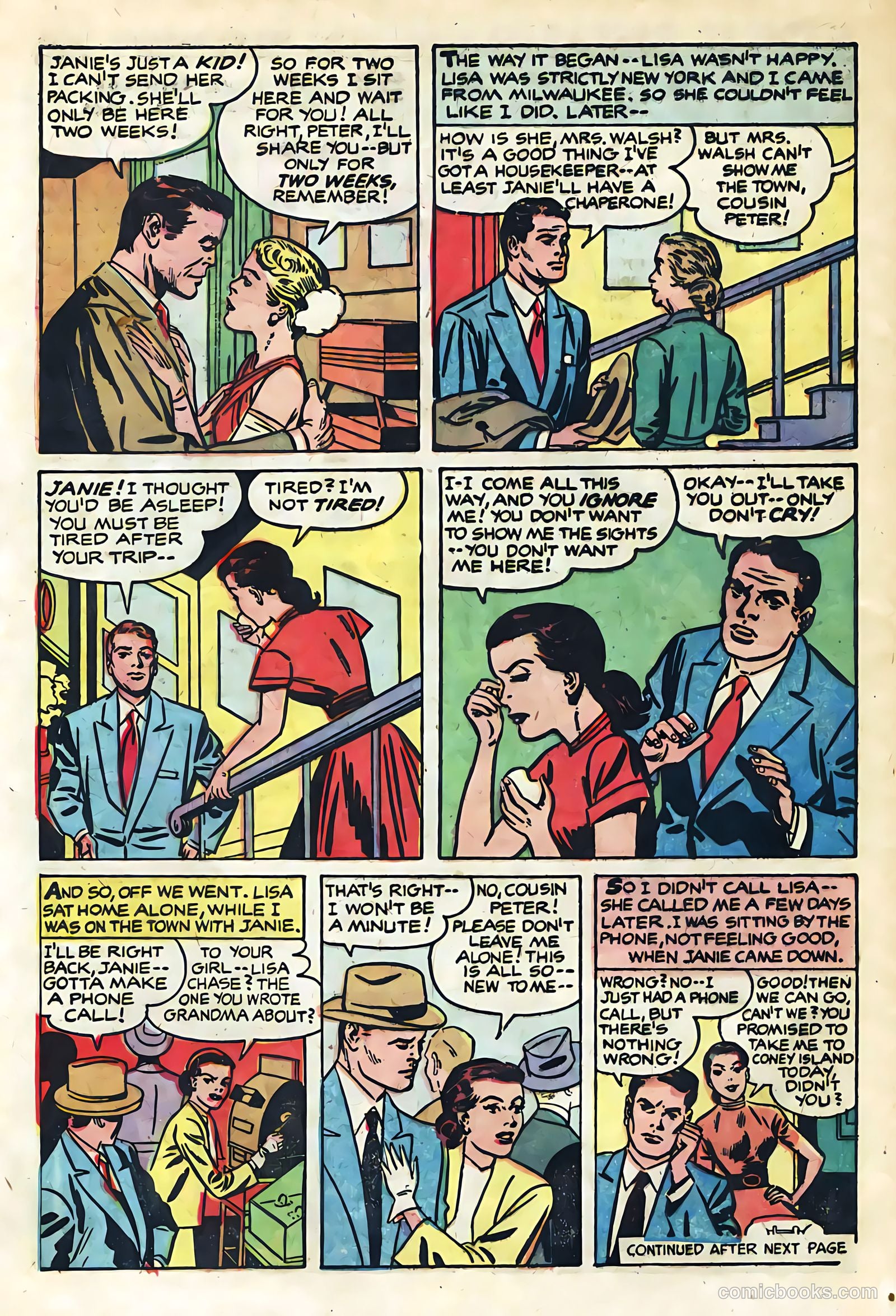 Young Romance #85 (1953) — page 28 of 36