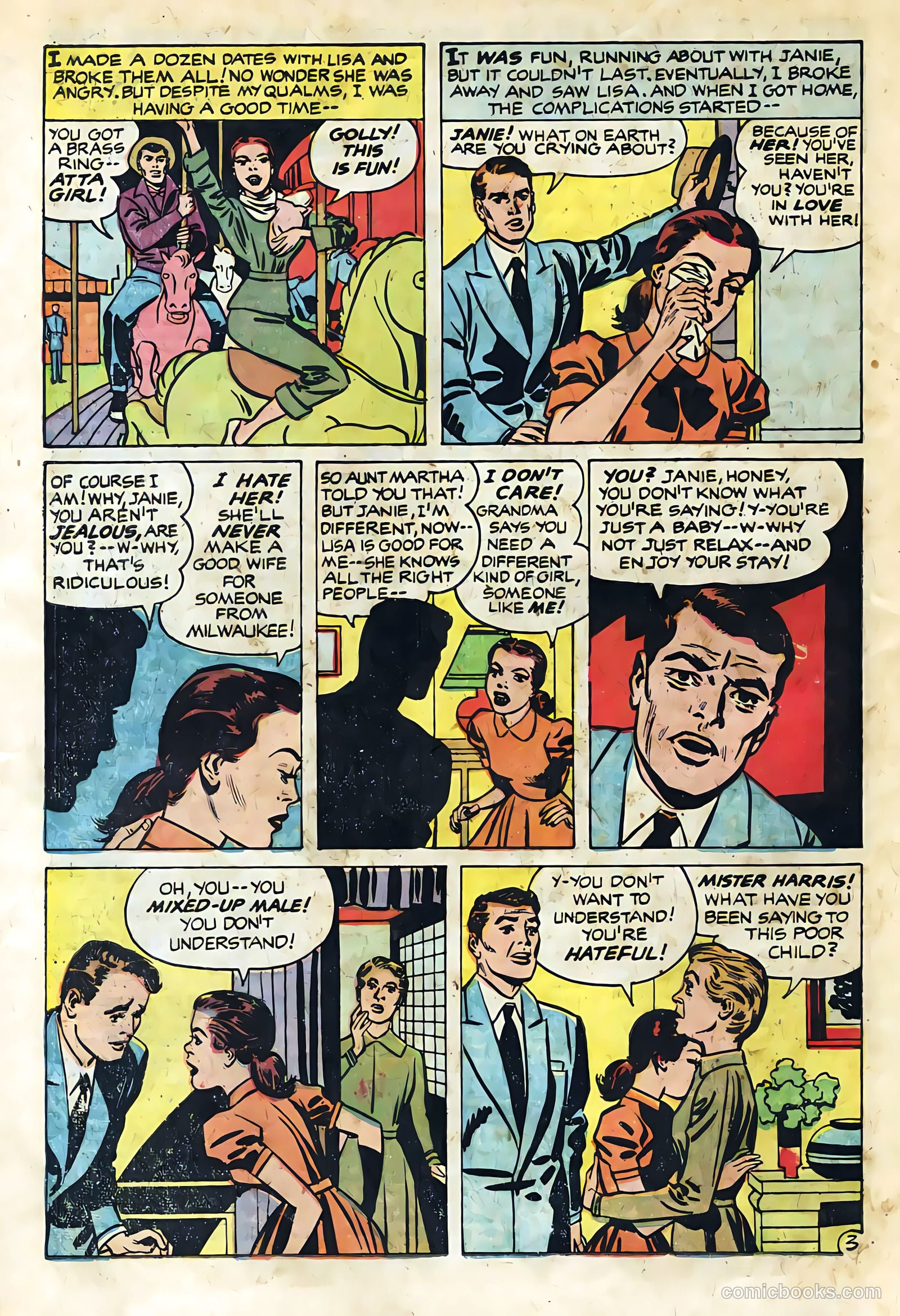 Young Romance #85 (1953) — page 30 of 36