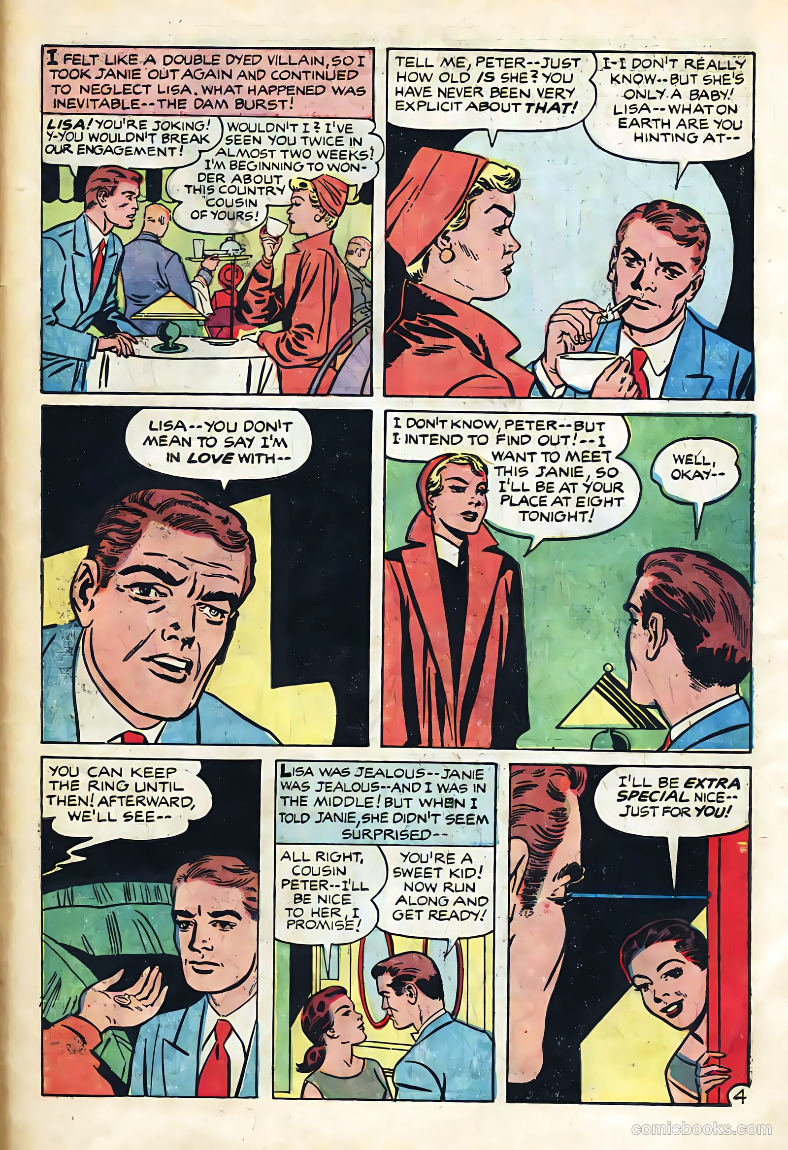 Young Romance #85 (1953) — page 31 of 36