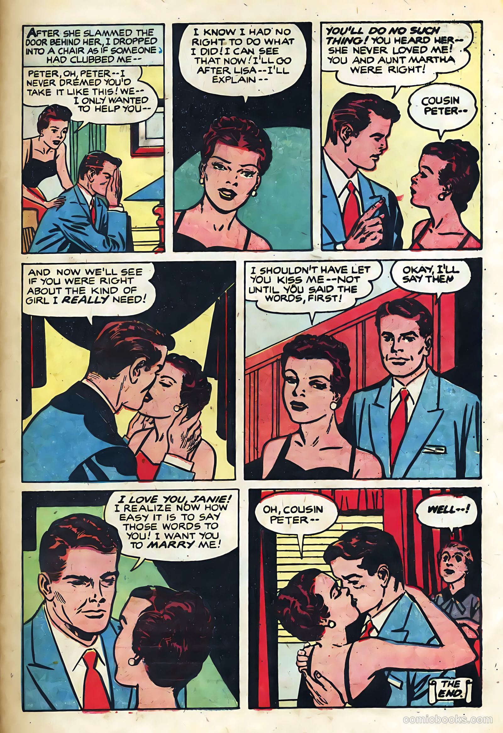 Young Romance #85 (1953) — page 33 of 36