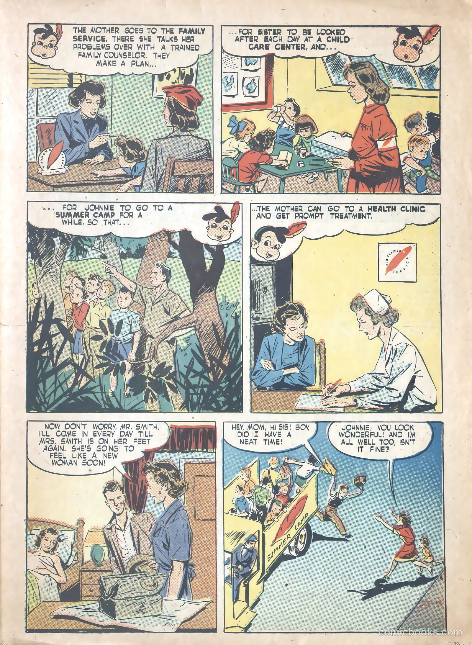 red feather another real story #nn (1948) — page 3 of 4