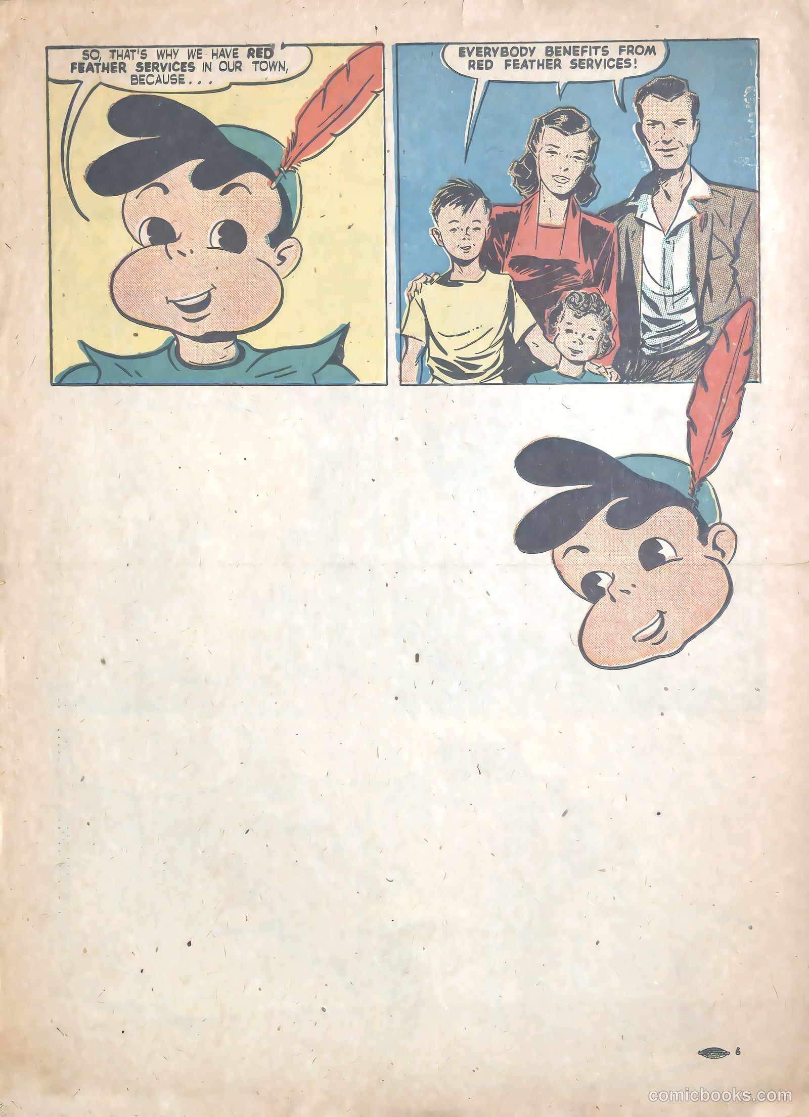 red feather another real story #nn (1948) — page 4 of 4