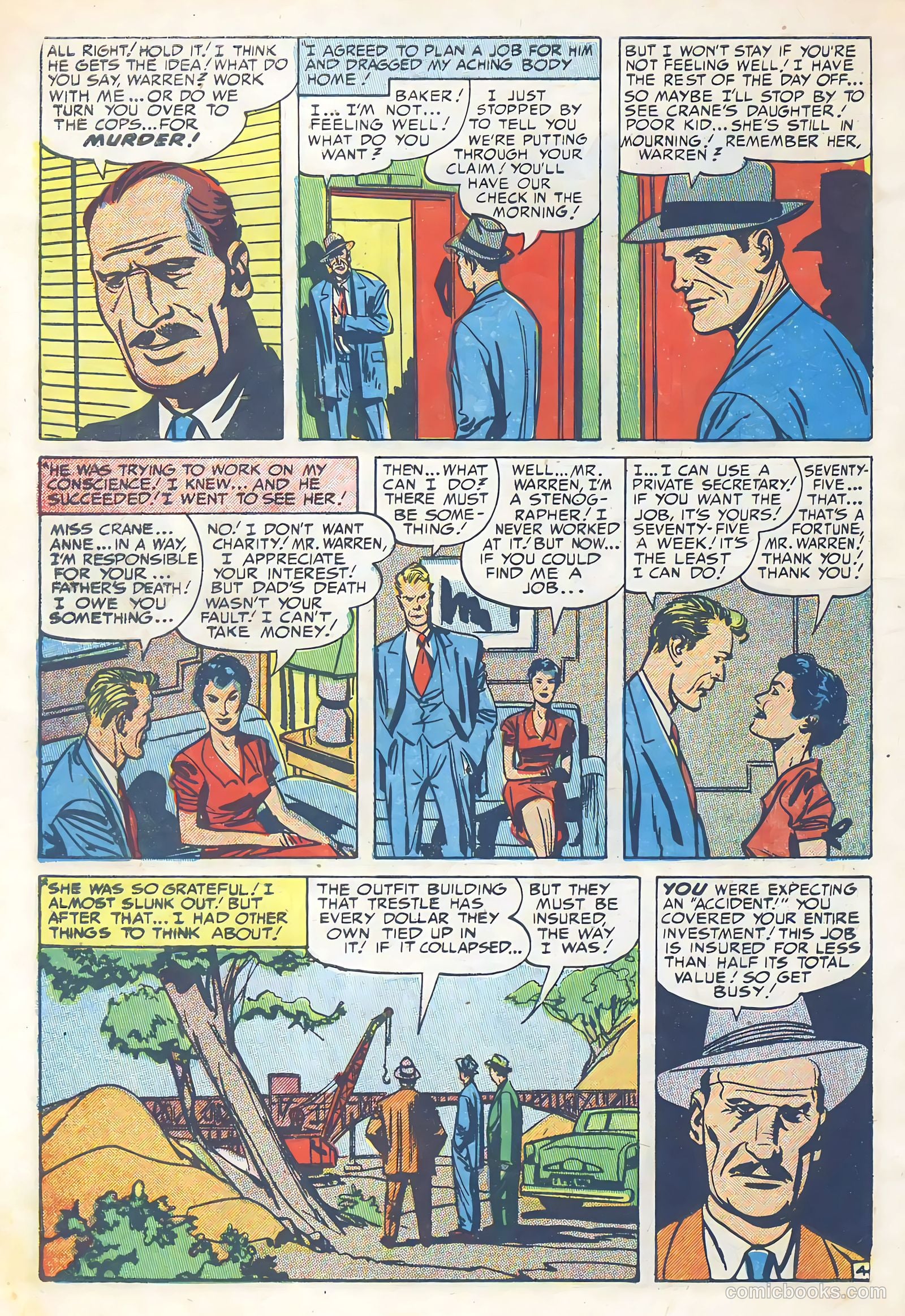 Justice Traps the Guilty #53 (1948) — page 6 of 36