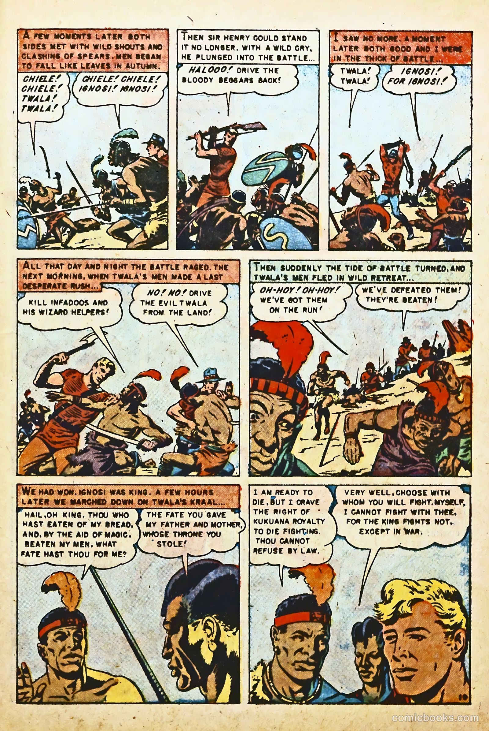 King Solomon's Mines #nn (2010) — page 21 of 36