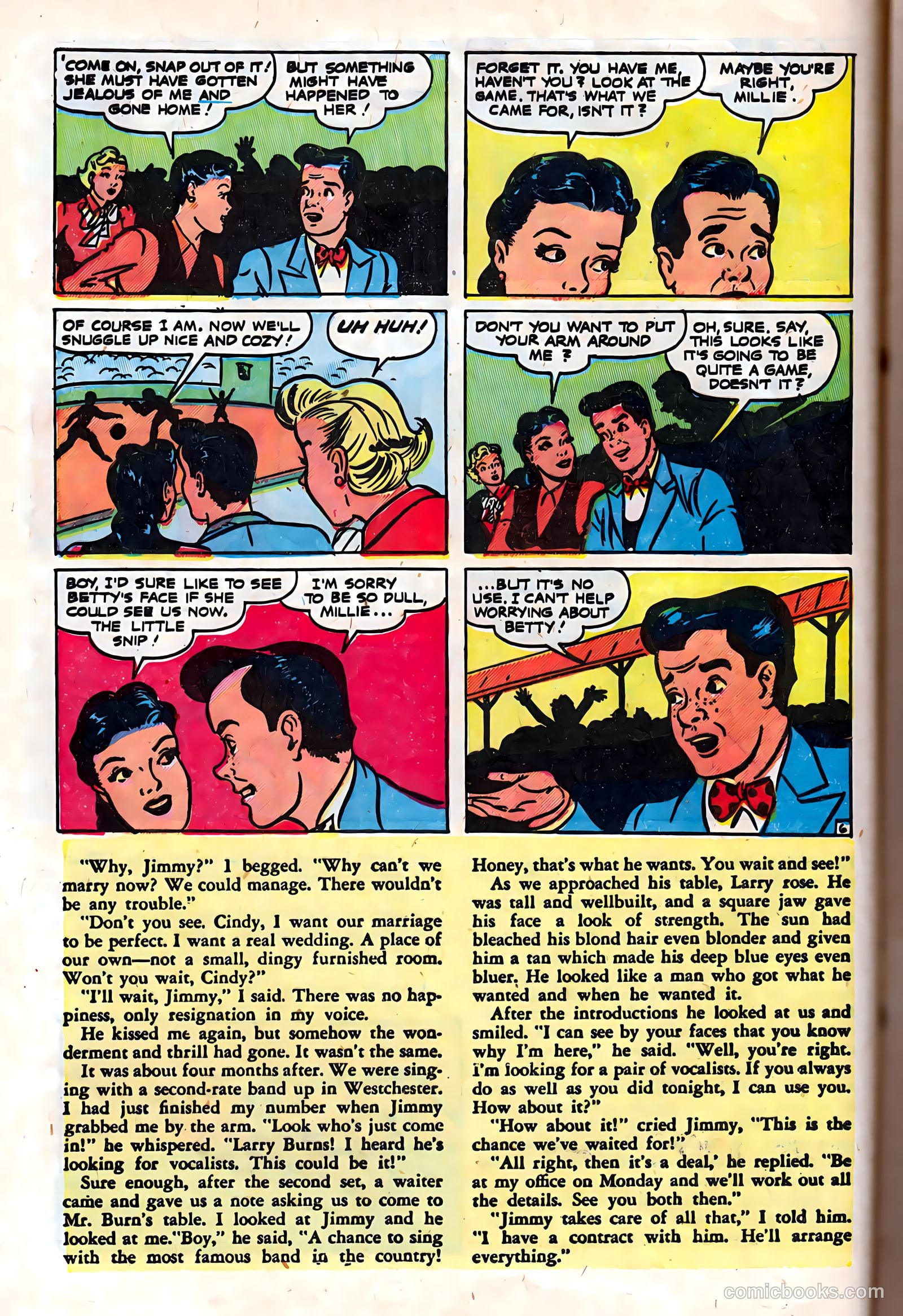 Betty and Her Steady #nn (1950) — page 8 of 36