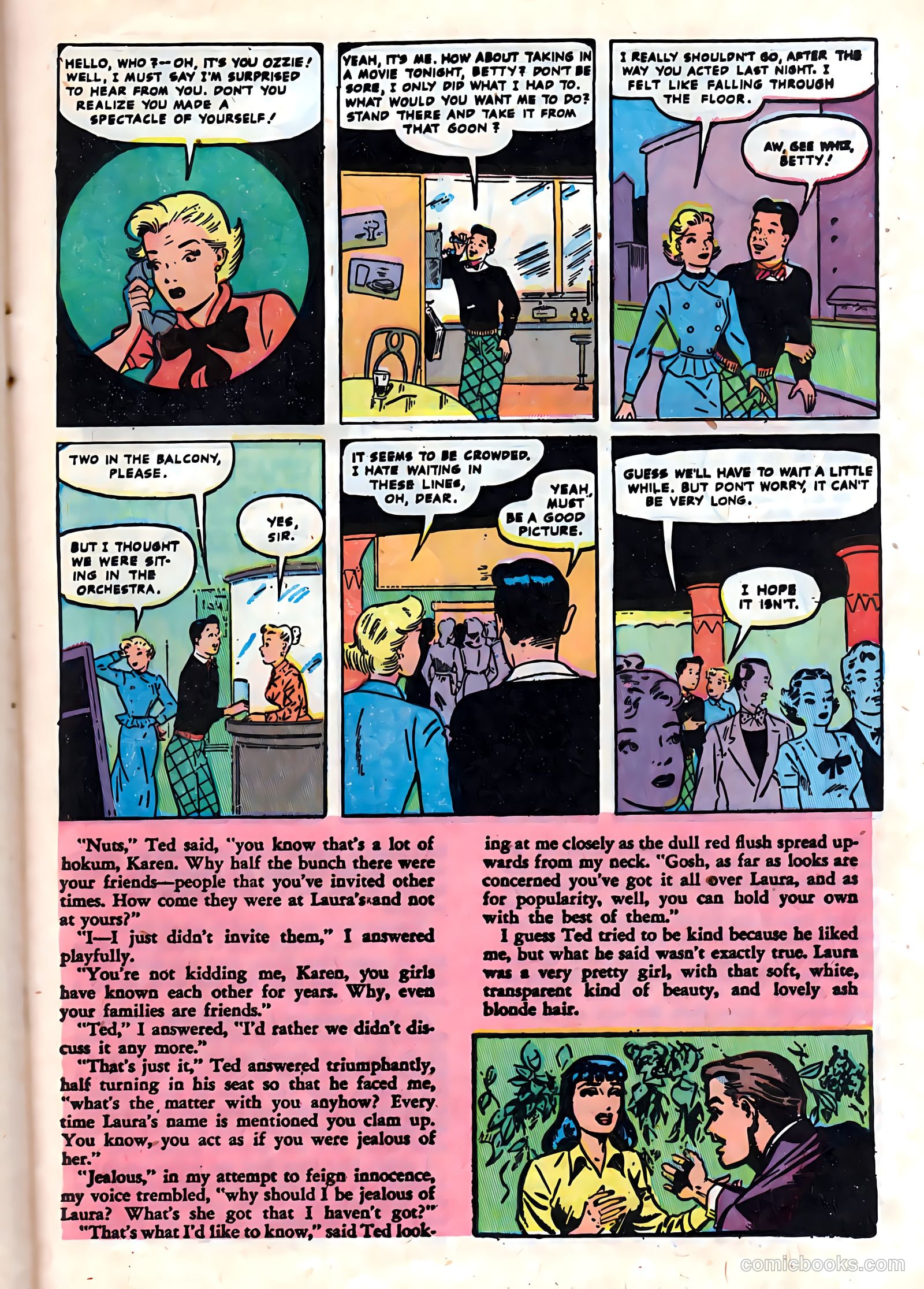 Betty and Her Steady #nn (1950) — page 25 of 36