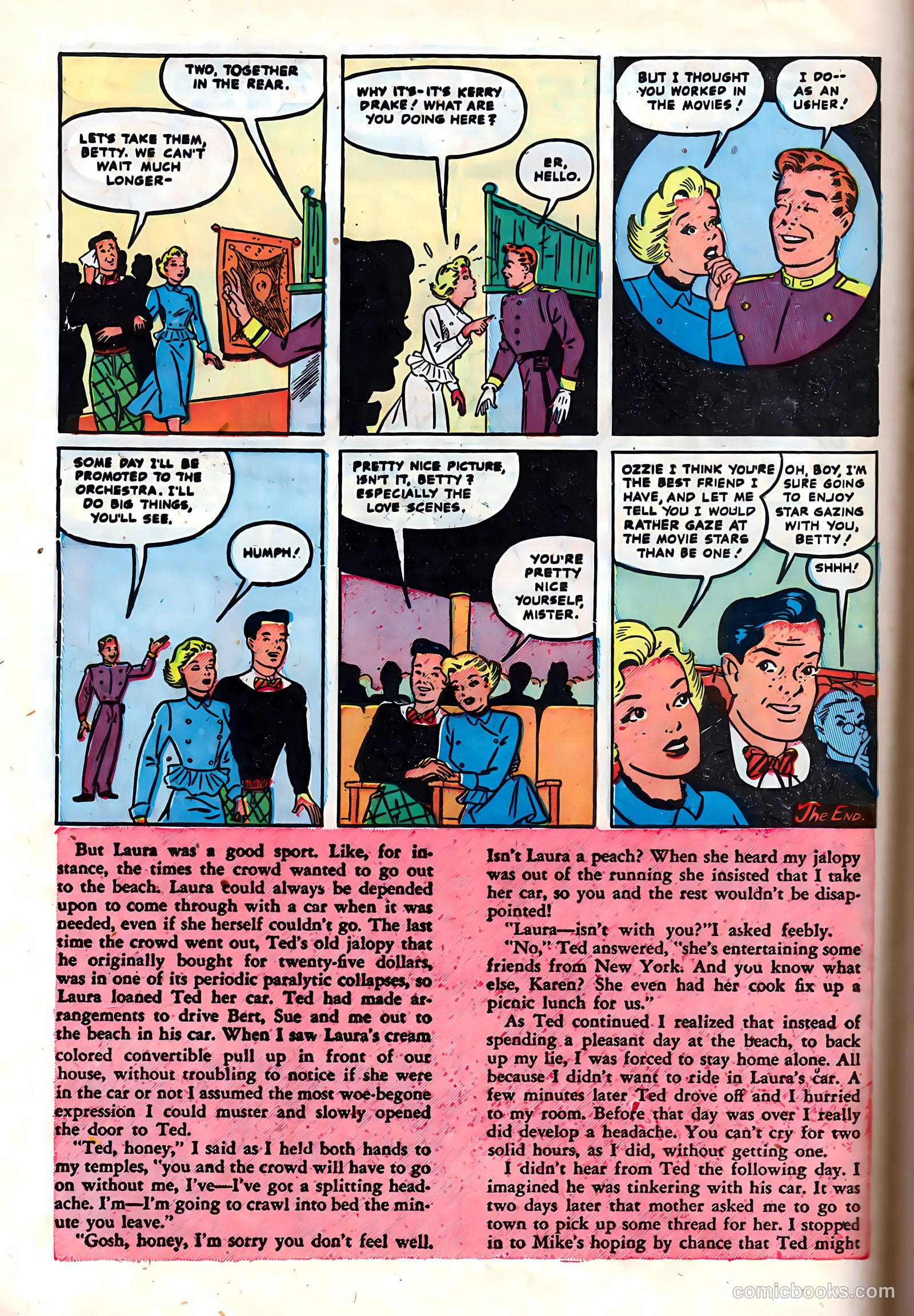 Betty and Her Steady #nn (1950) — page 26 of 36