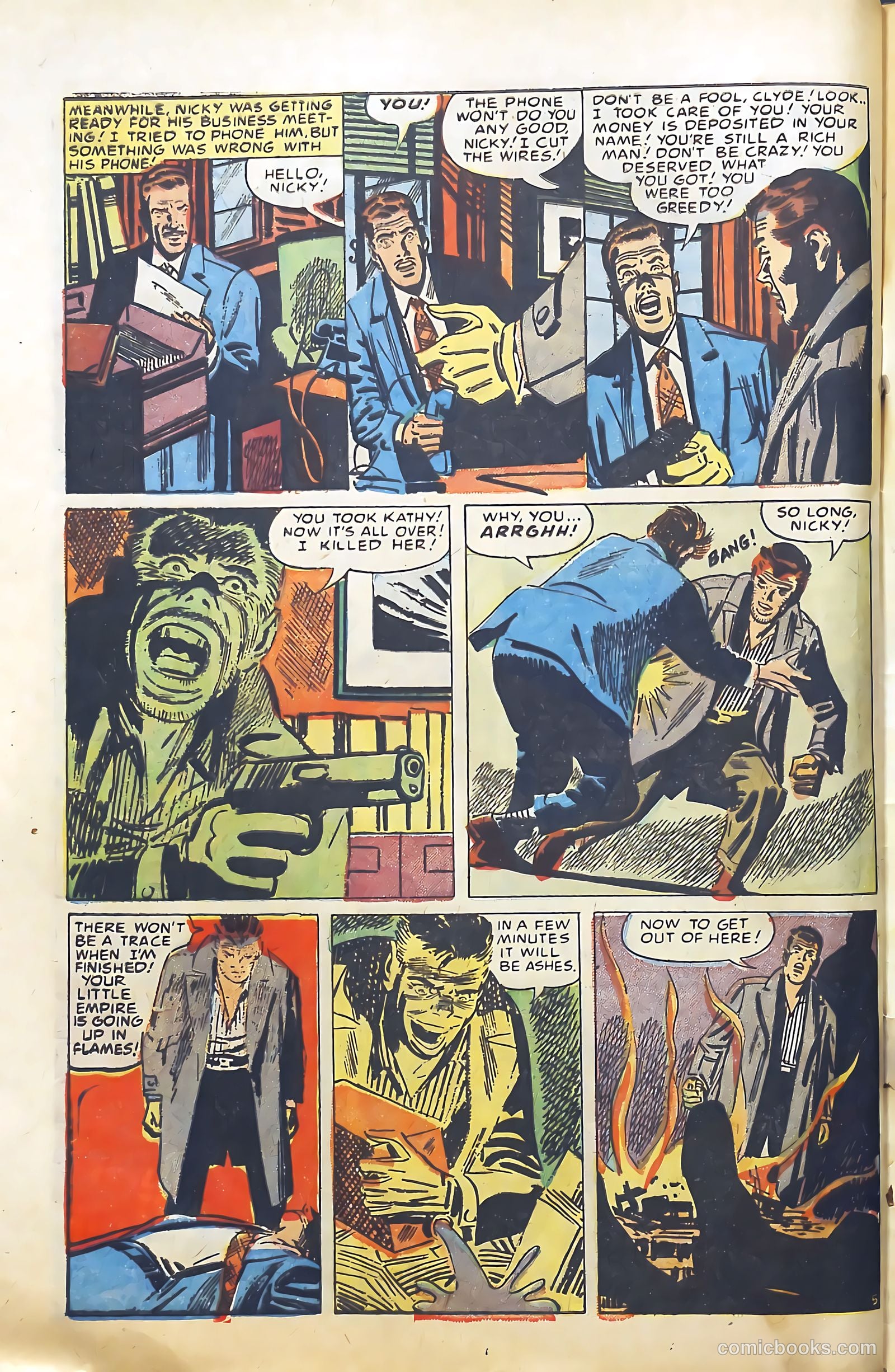 Headline Comics #70 (1949) — page 32 of 36