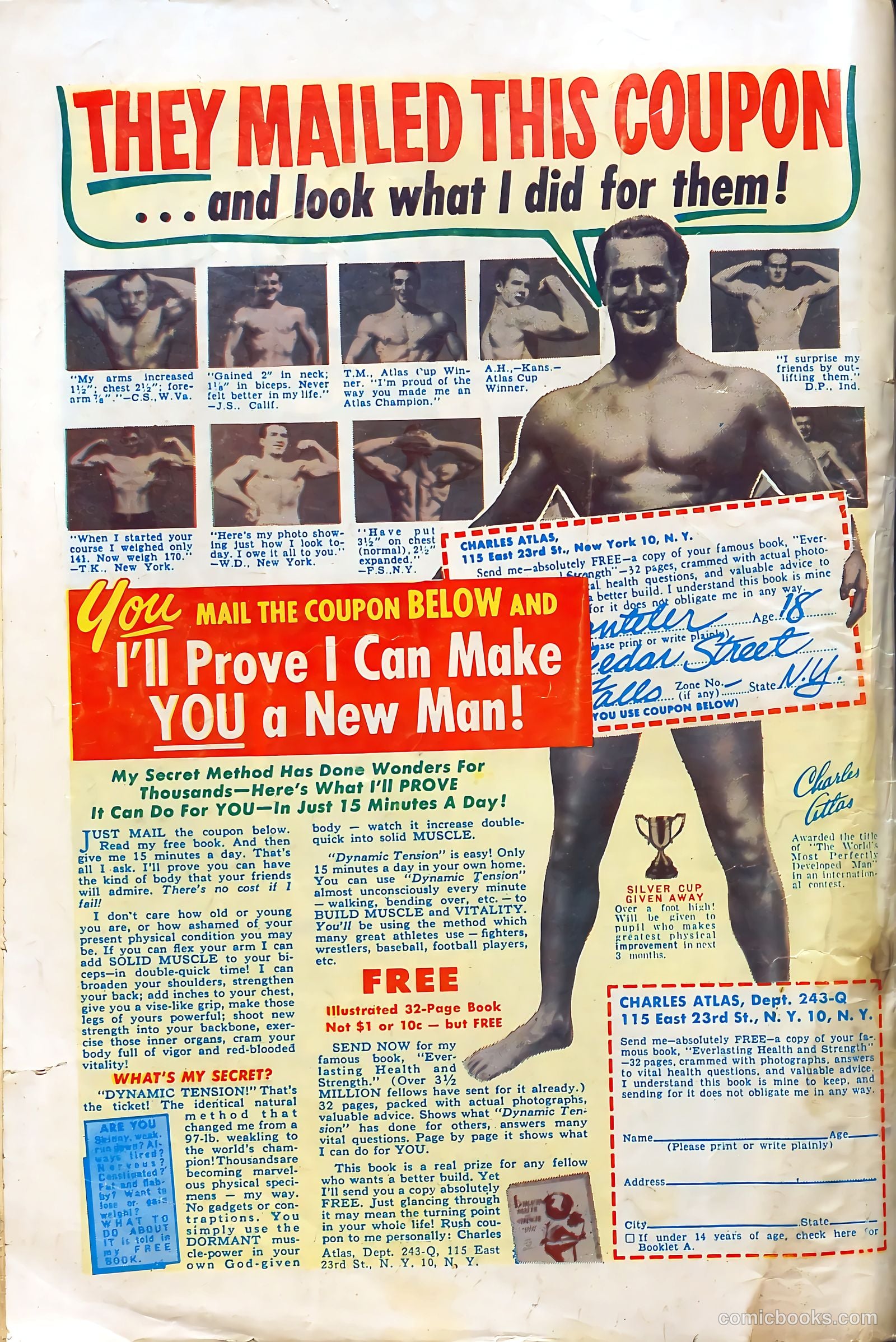 Headline Comics #70 (1949) — page 36 of 36