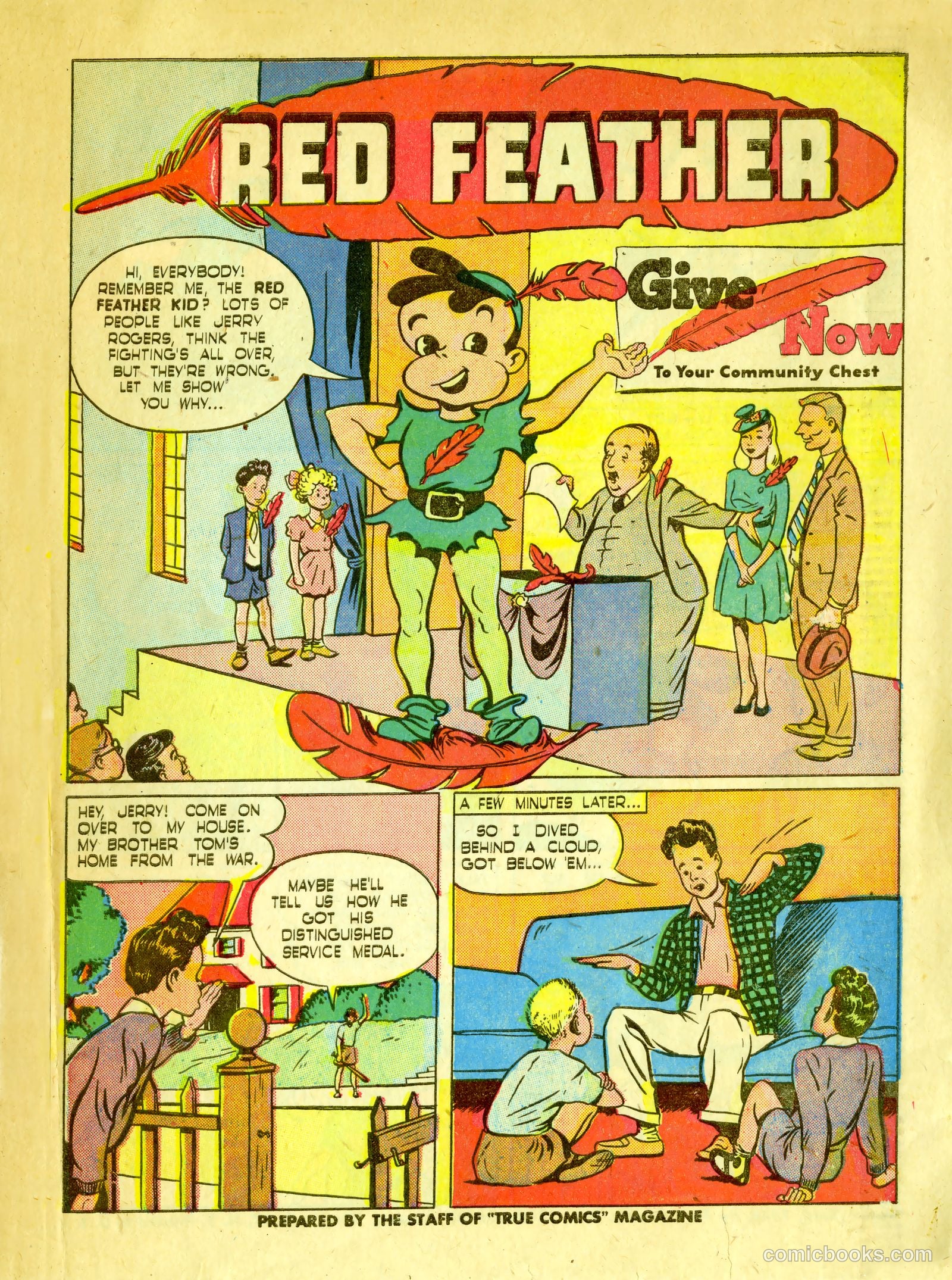 red feather give now #nn
