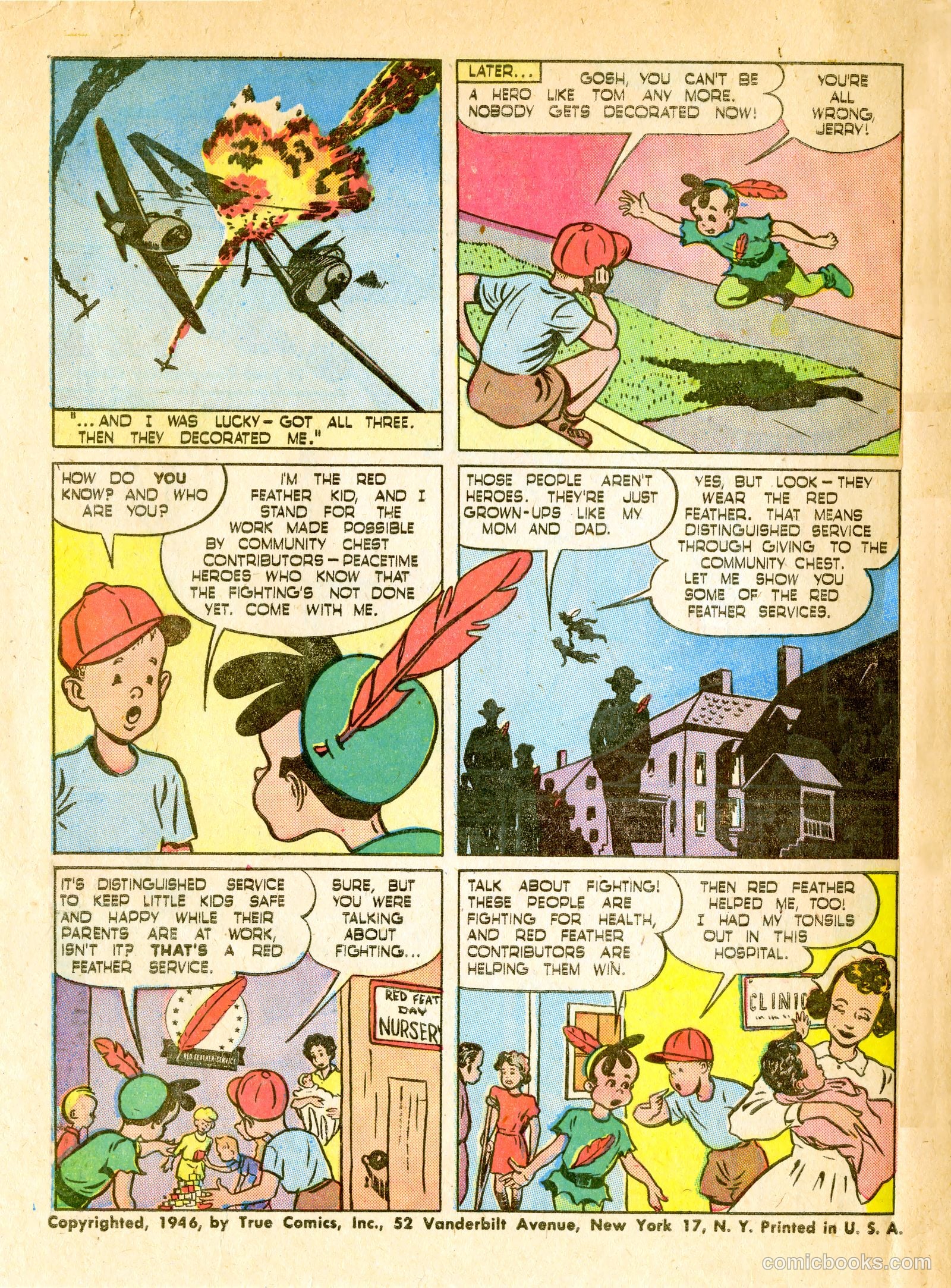 red feather give now #nn (1946) — page 2 of 4