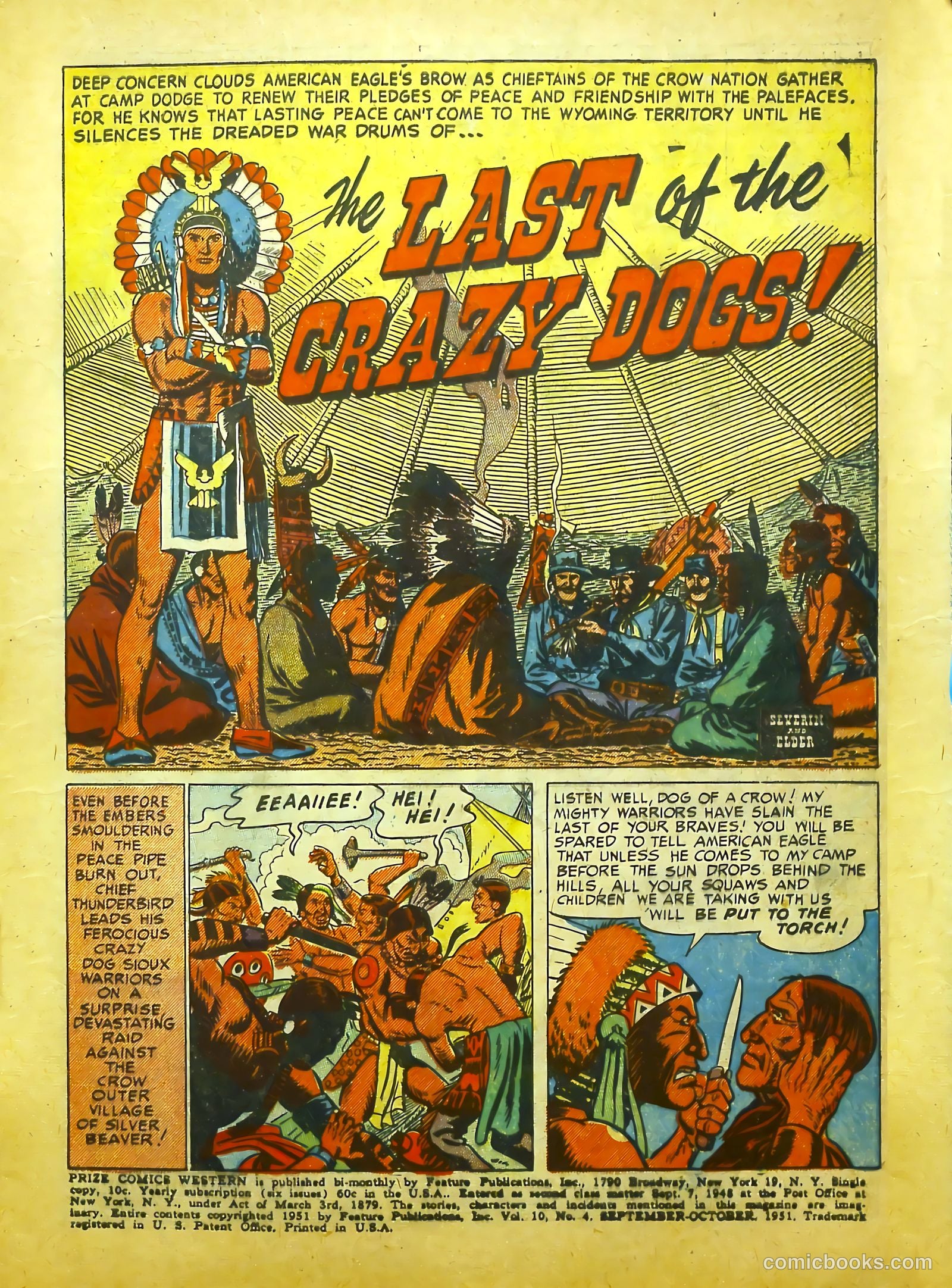 Prize Comics Western #89 (1950) — page 3 of 52