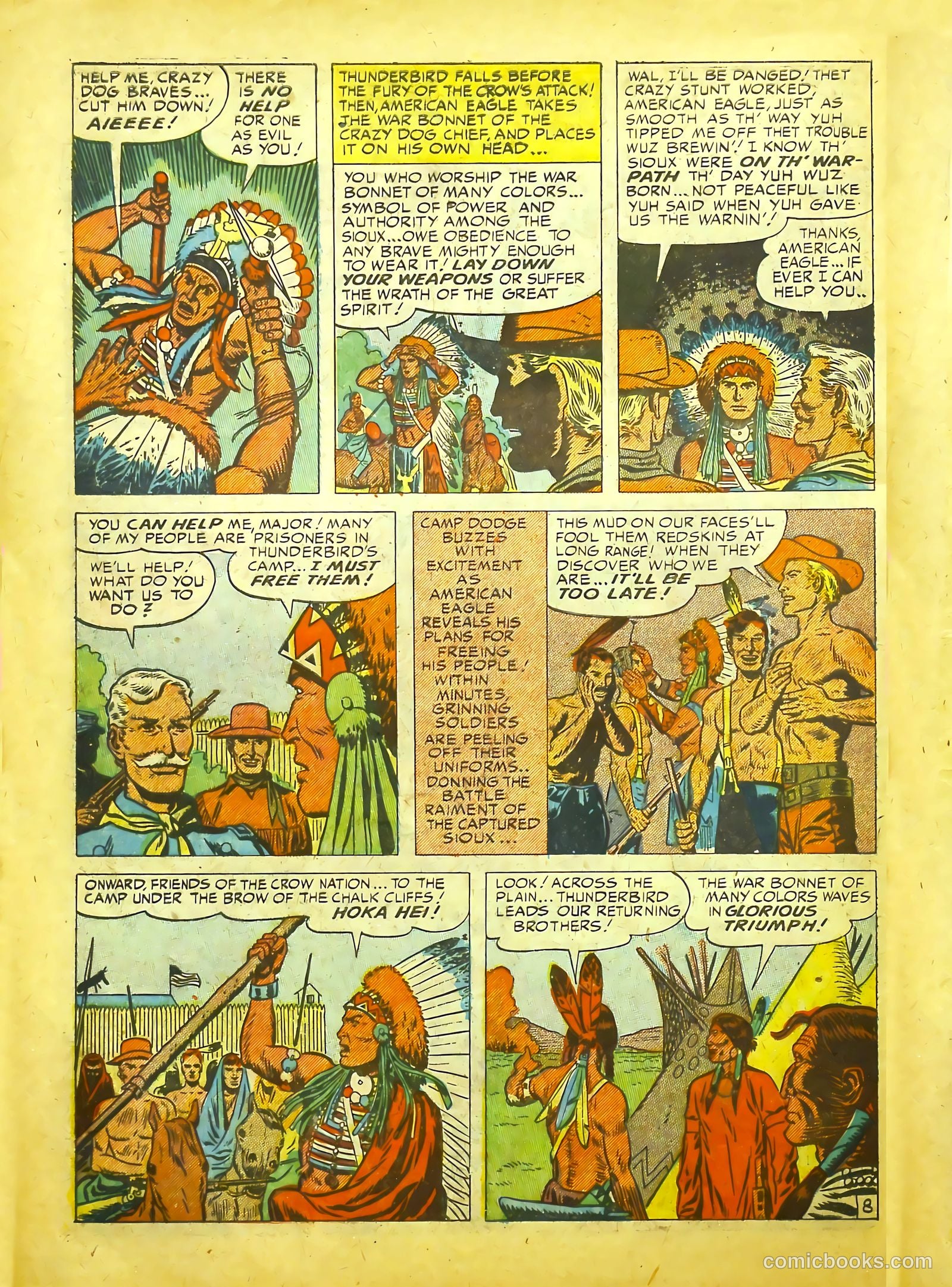 Prize Comics Western #89 (1950) — page 10 of 52