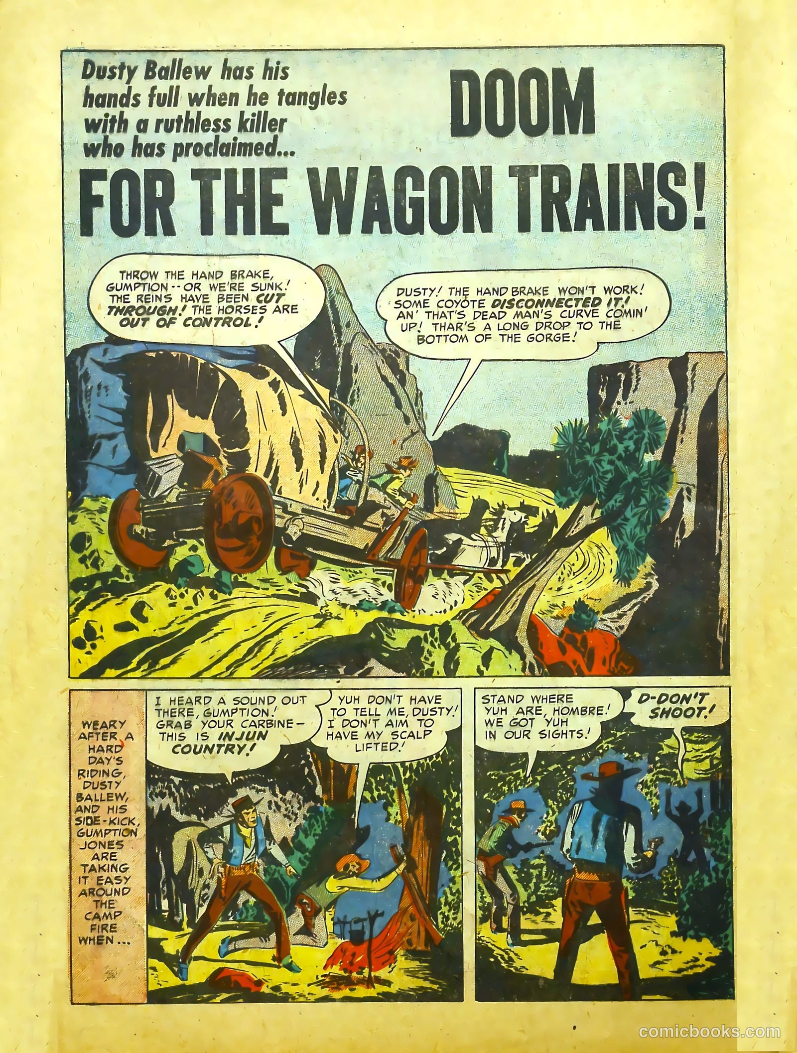 Prize Comics Western #89 (1950) — page 14 of 52