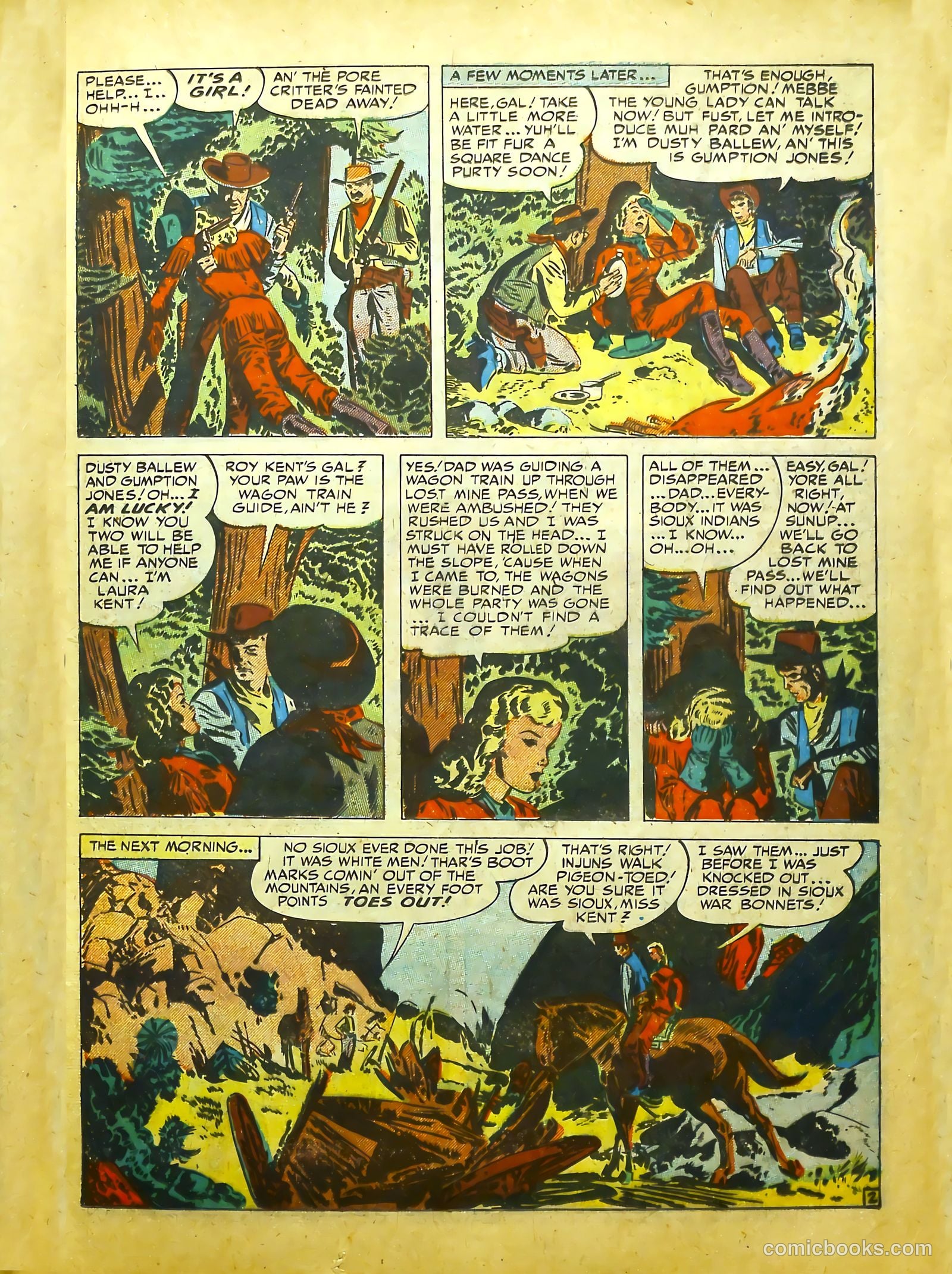 Prize Comics Western #89 (1950) — page 15 of 52