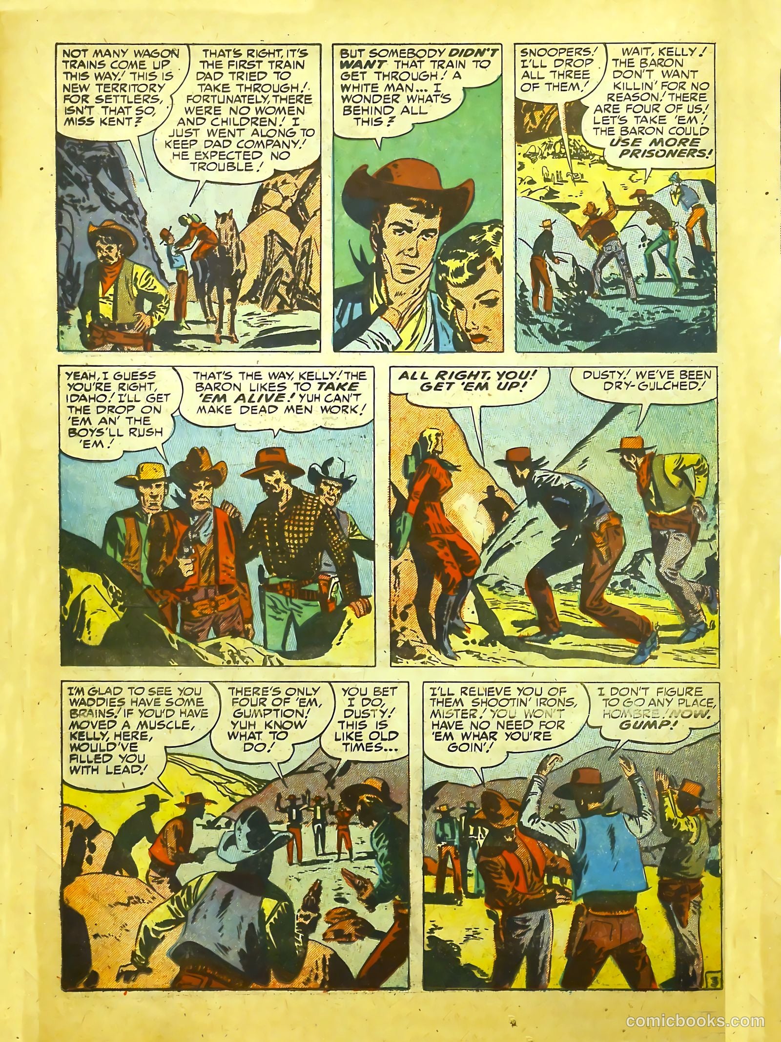 Prize Comics Western #89 (1950) — page 16 of 52