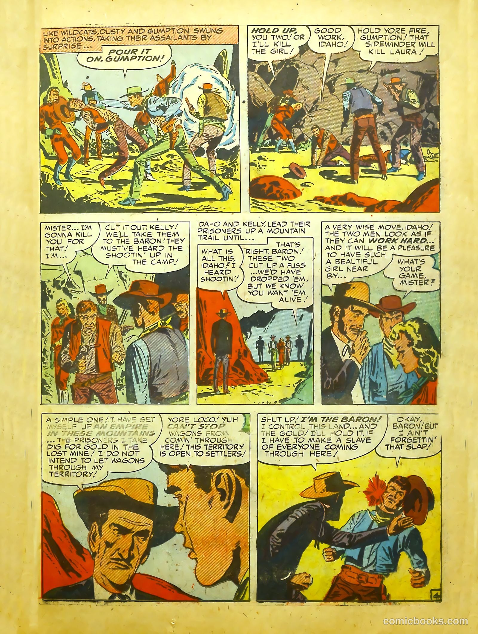 Prize Comics Western #89 (1950) — page 17 of 52