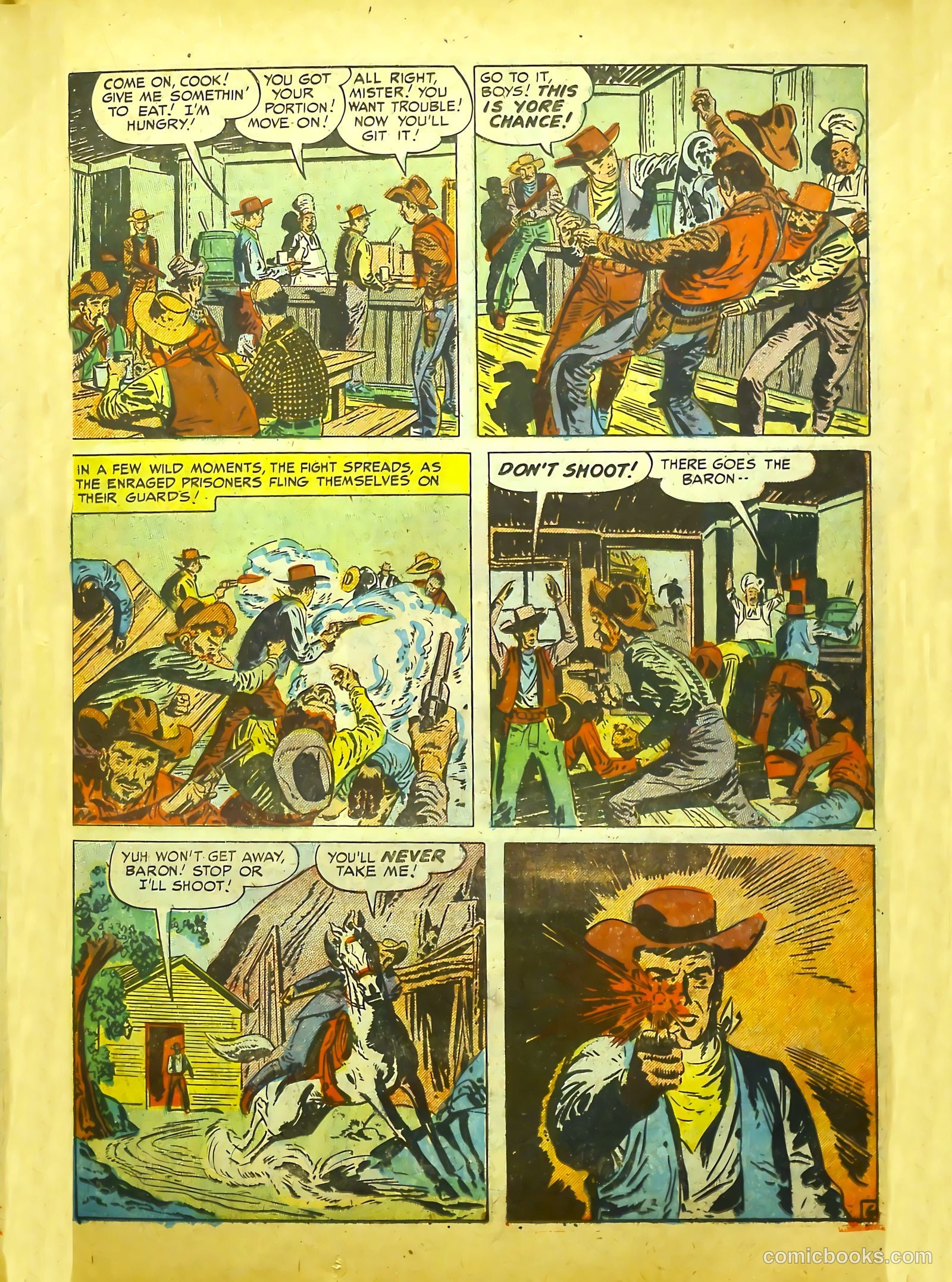 Prize Comics Western #89 (1950) — page 19 of 52