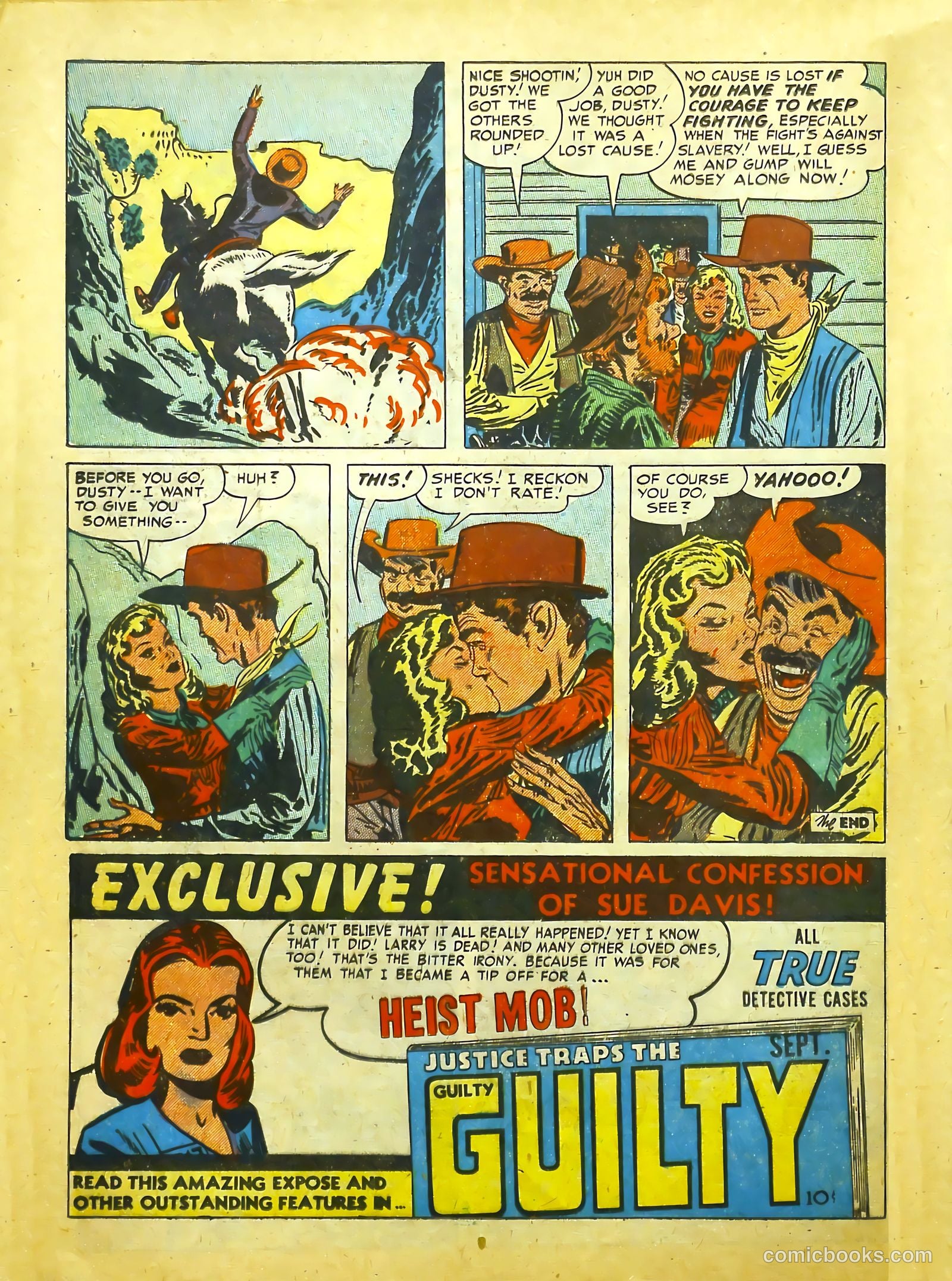 Prize Comics Western #89 (1950) — page 20 of 52