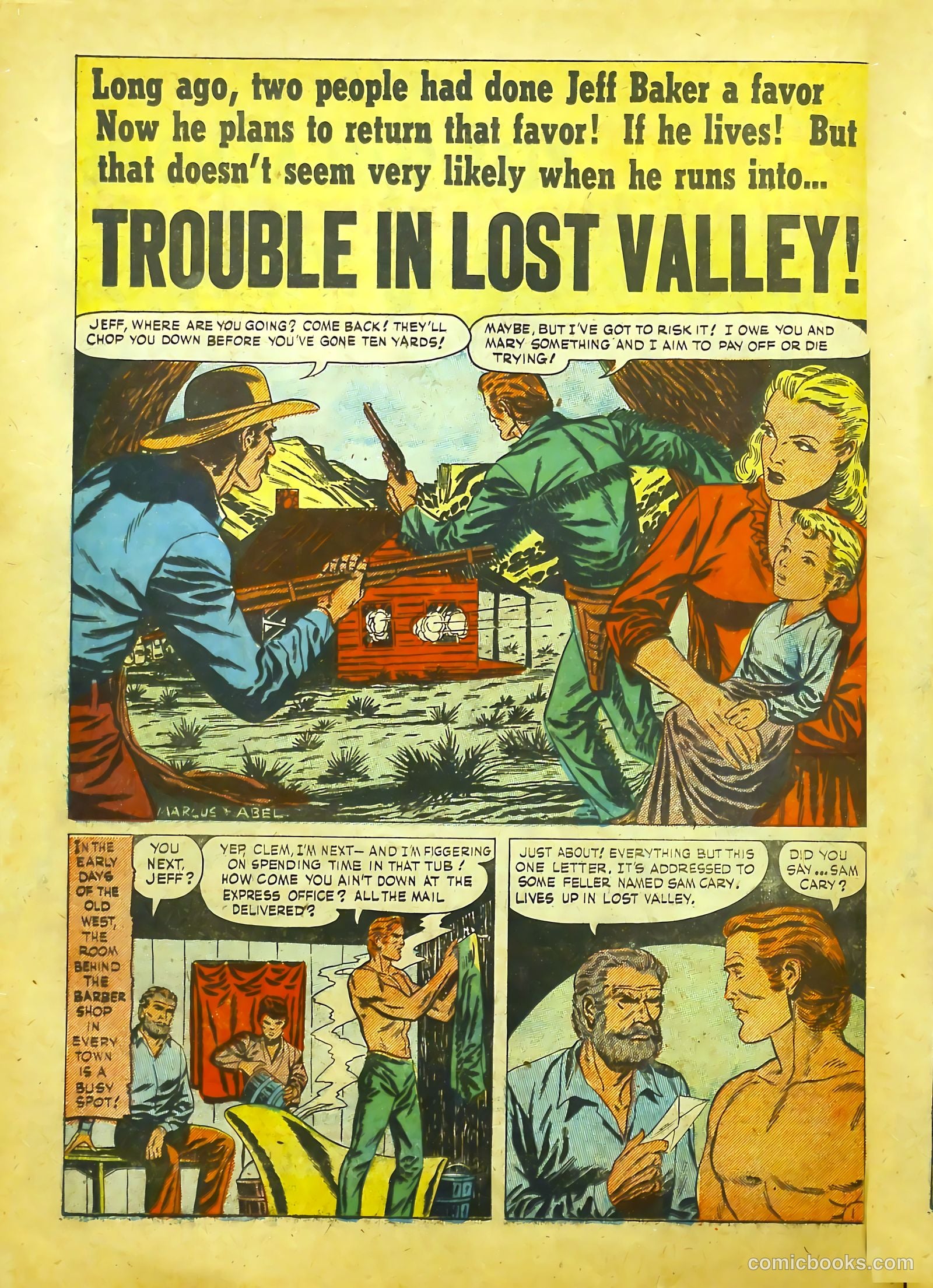 Prize Comics Western #89 (1950) — page 22 of 52