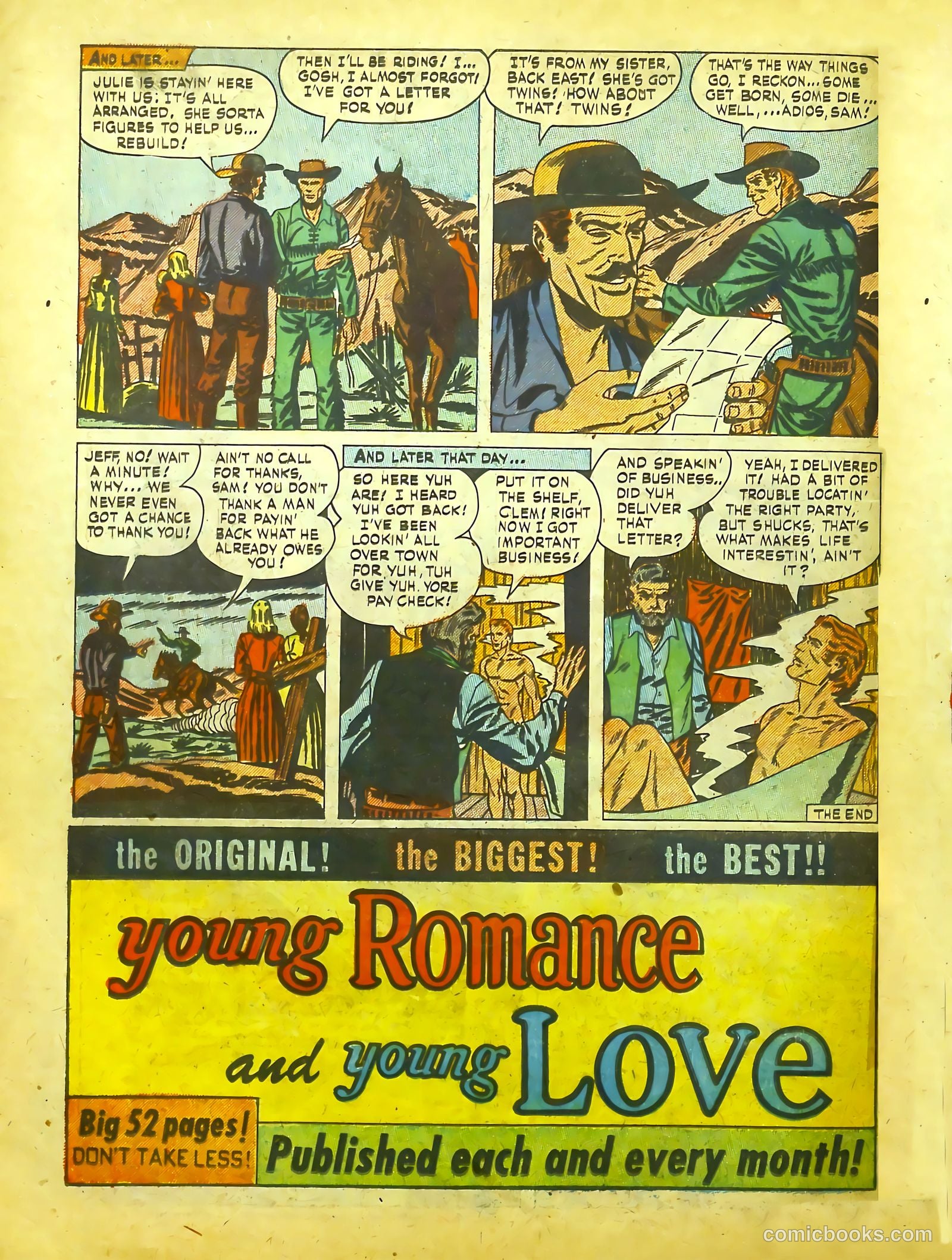 Prize Comics Western #89 (1950) — page 28 of 52