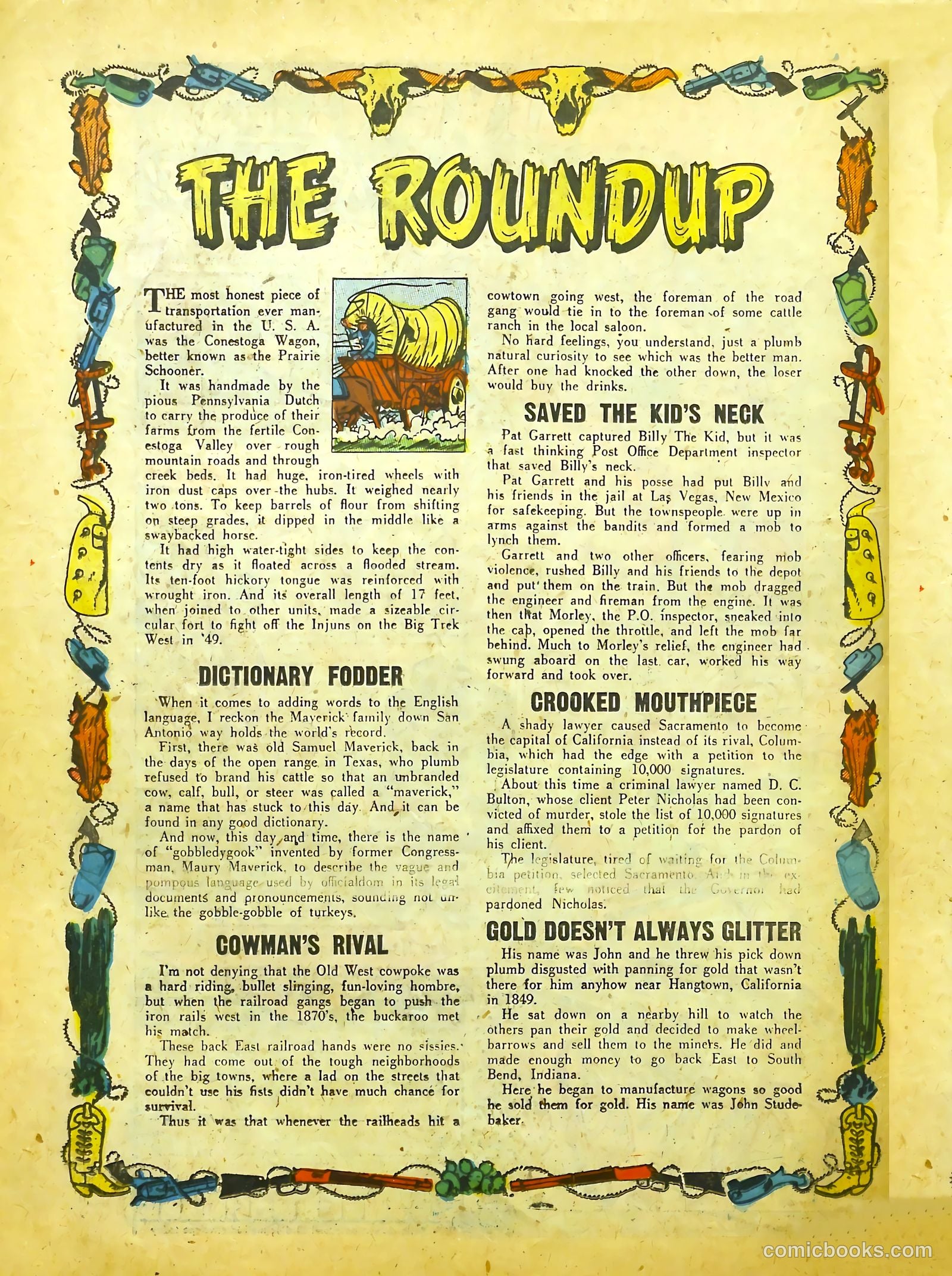 Prize Comics Western #89 (1950) — page 30 of 52