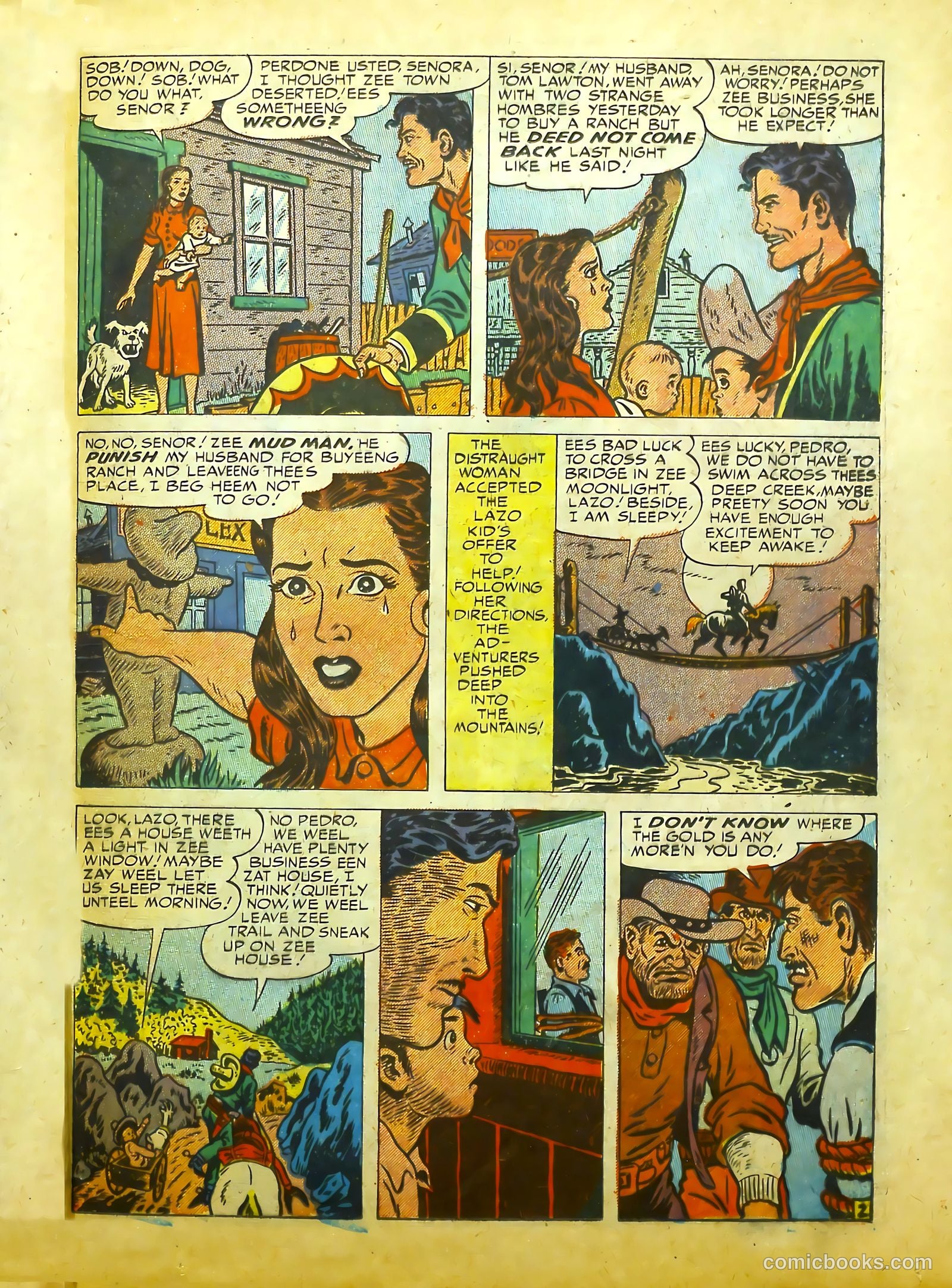 Prize Comics Western #89 (1950) — page 33 of 52