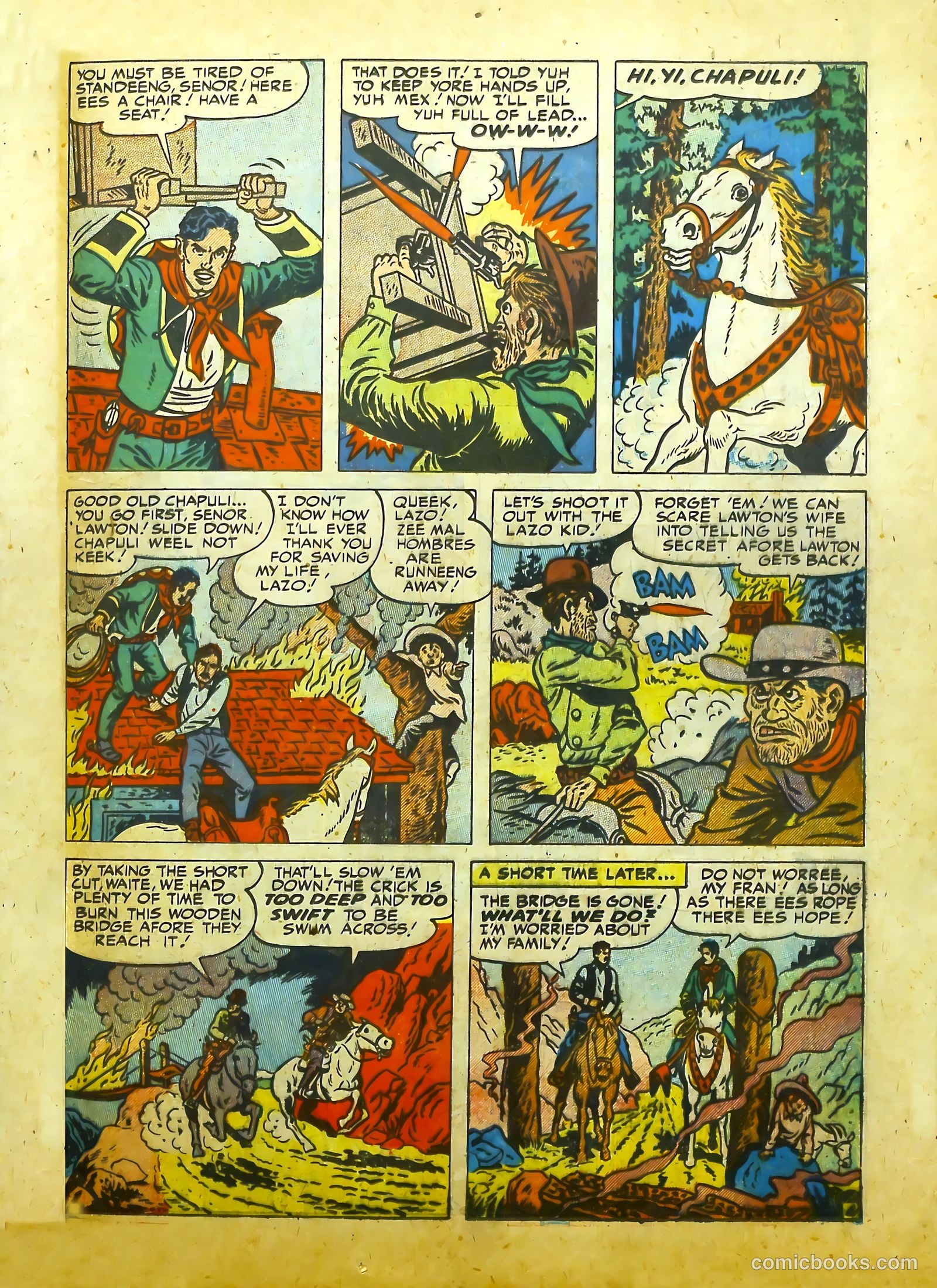 Prize Comics Western #89 (1950) — page 35 of 52