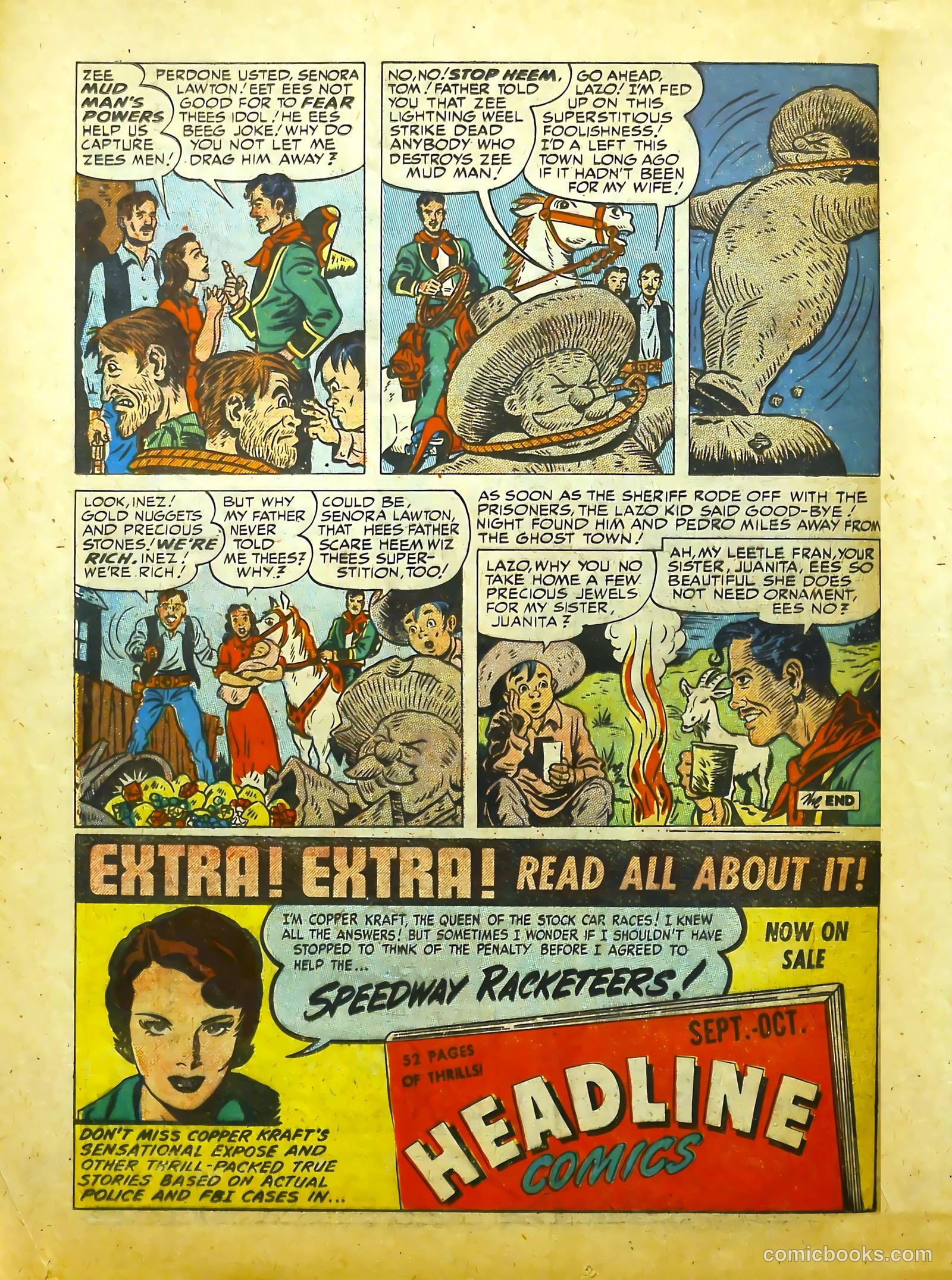 Prize Comics Western #89 (1950) — page 38 of 52