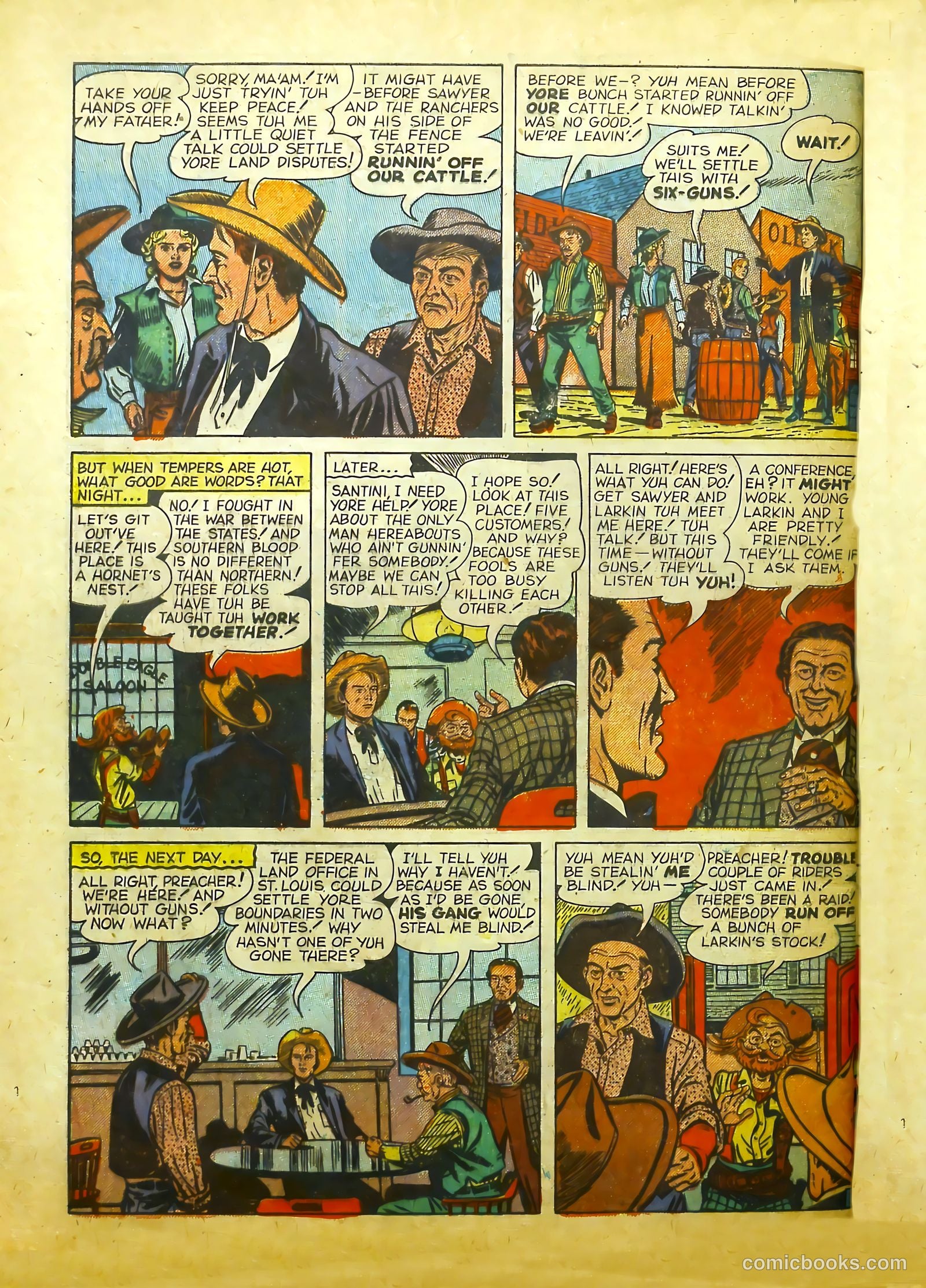 Prize Comics Western #89 (1950) — page 44 of 52