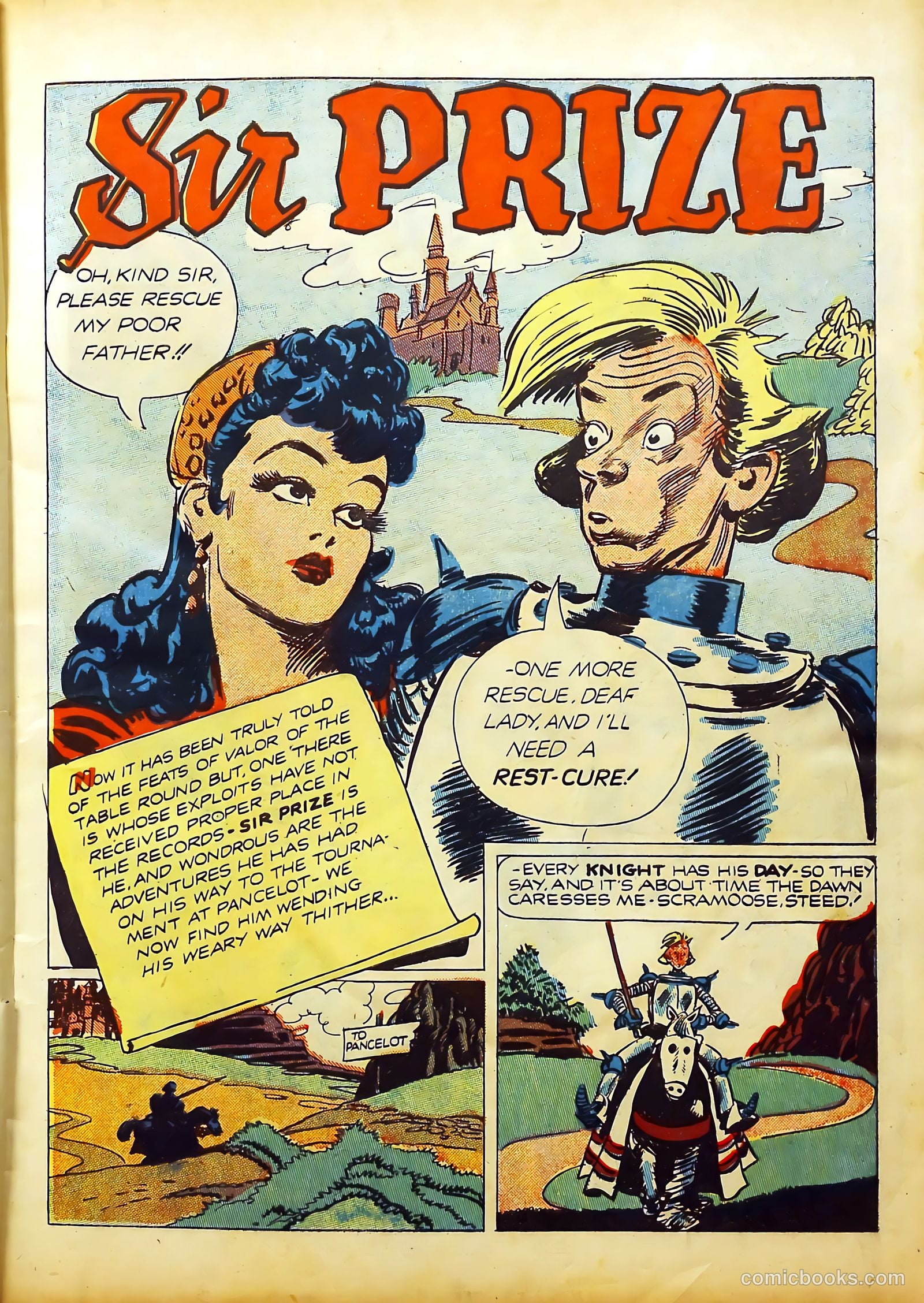 Prize Comics #57 (1940) — page 3 of 52