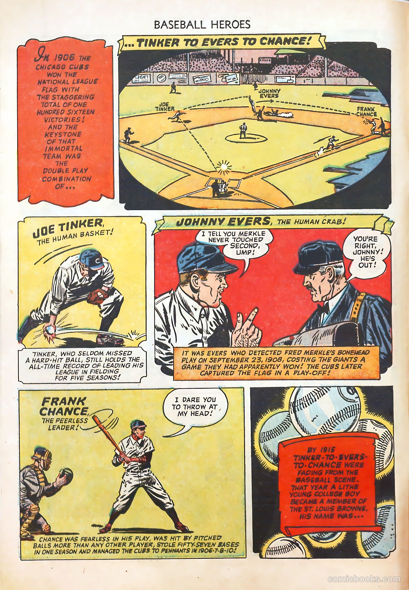 Baseball Heroes #nn (1952) — page 6 of 36