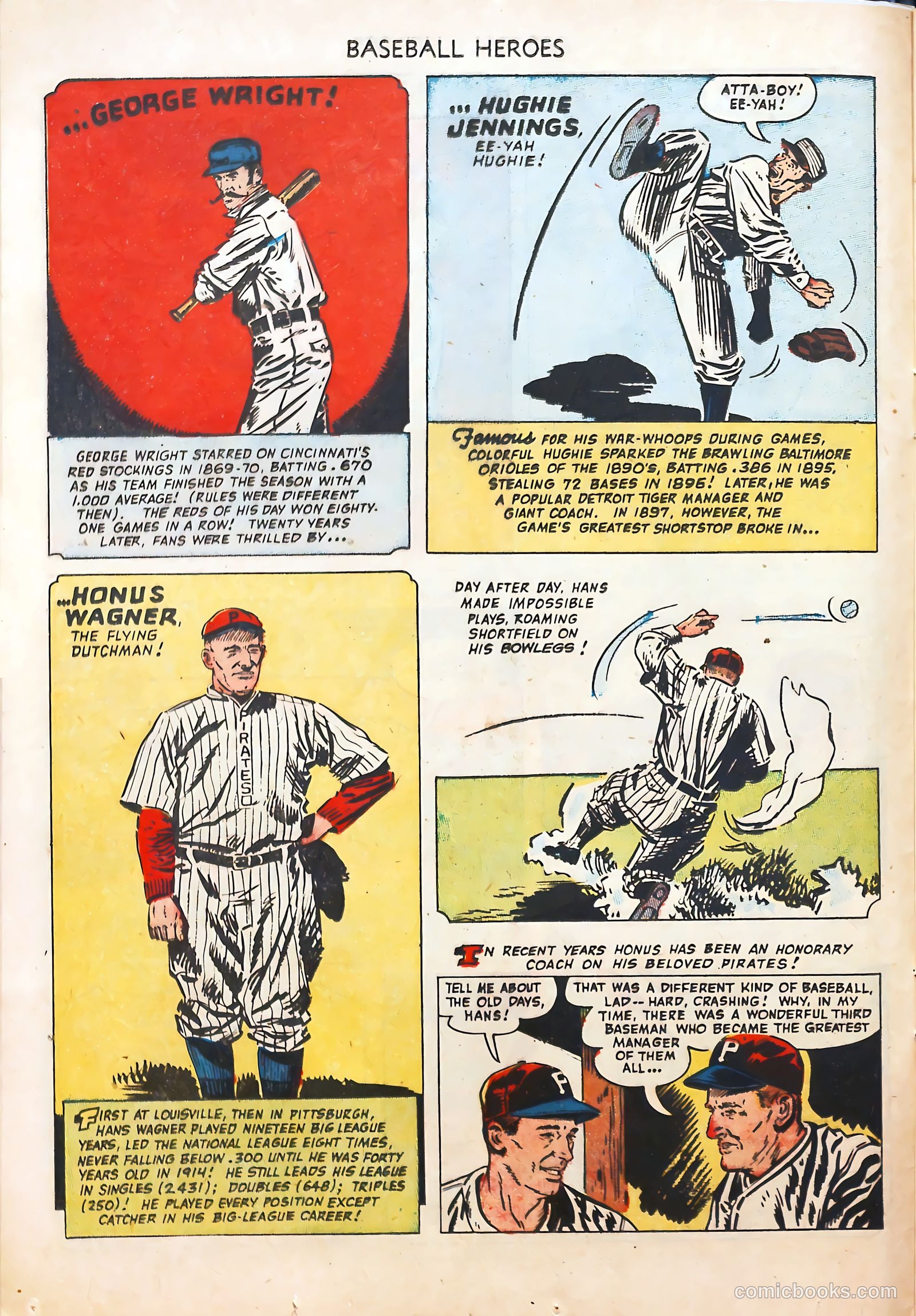 Baseball Heroes #nn (1952) — page 12 of 36