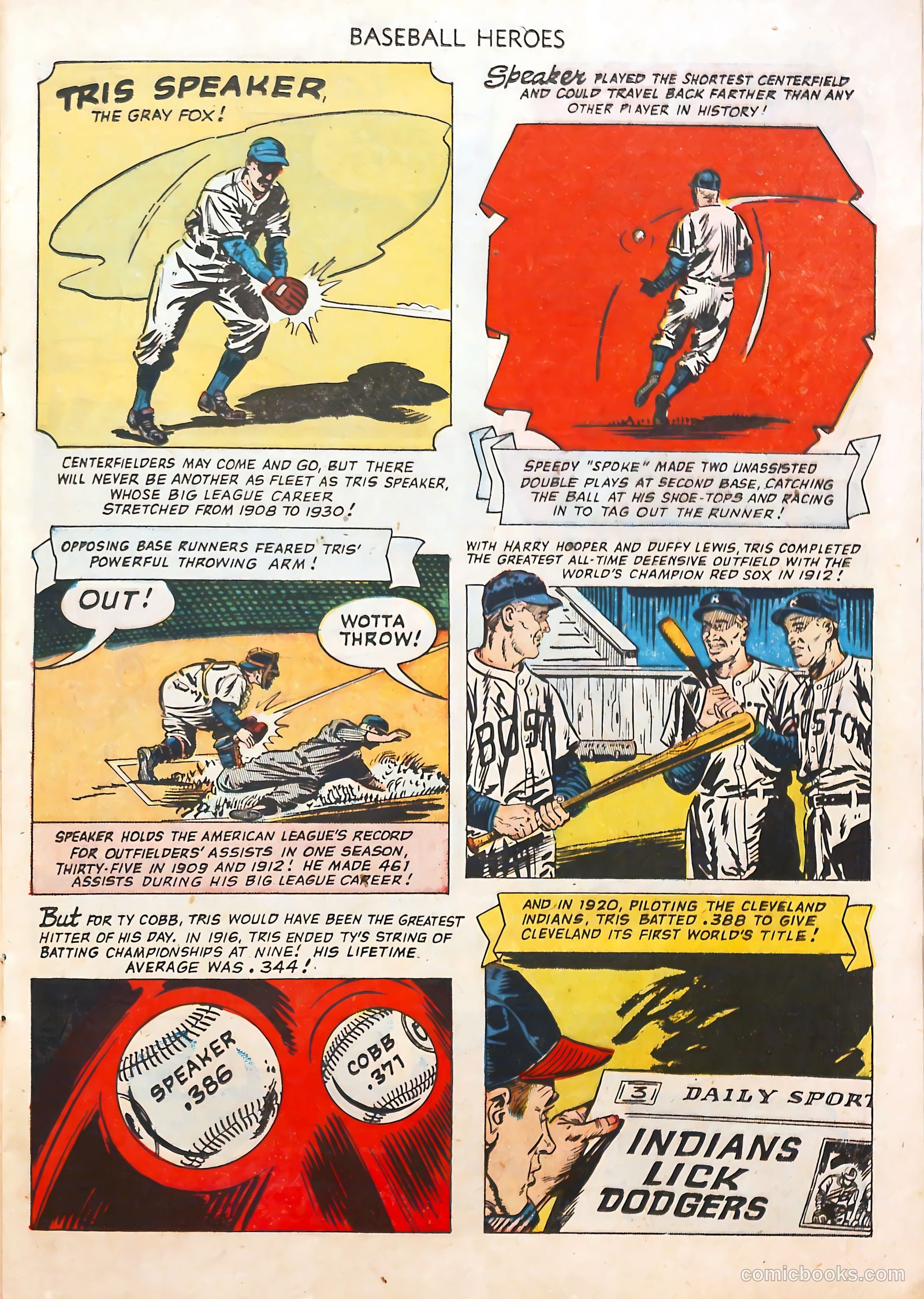Baseball Heroes #nn (1952) — page 17 of 36