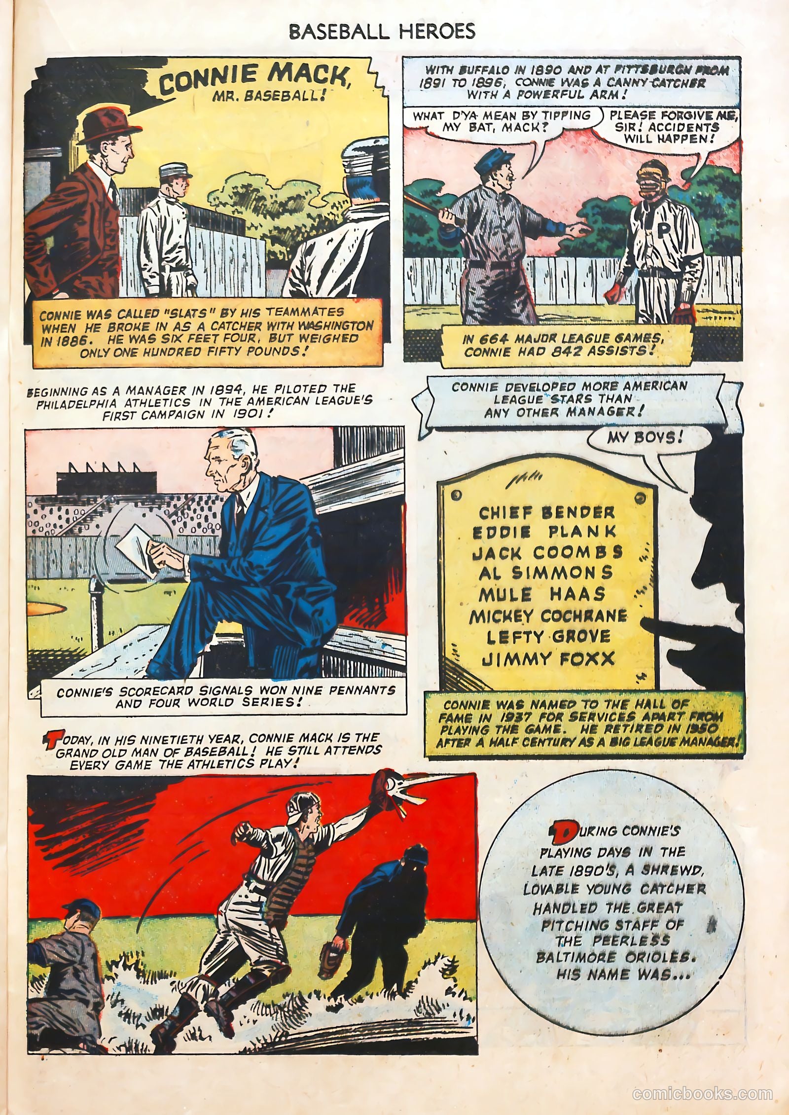 Baseball Heroes #nn (1952) — page 21 of 36